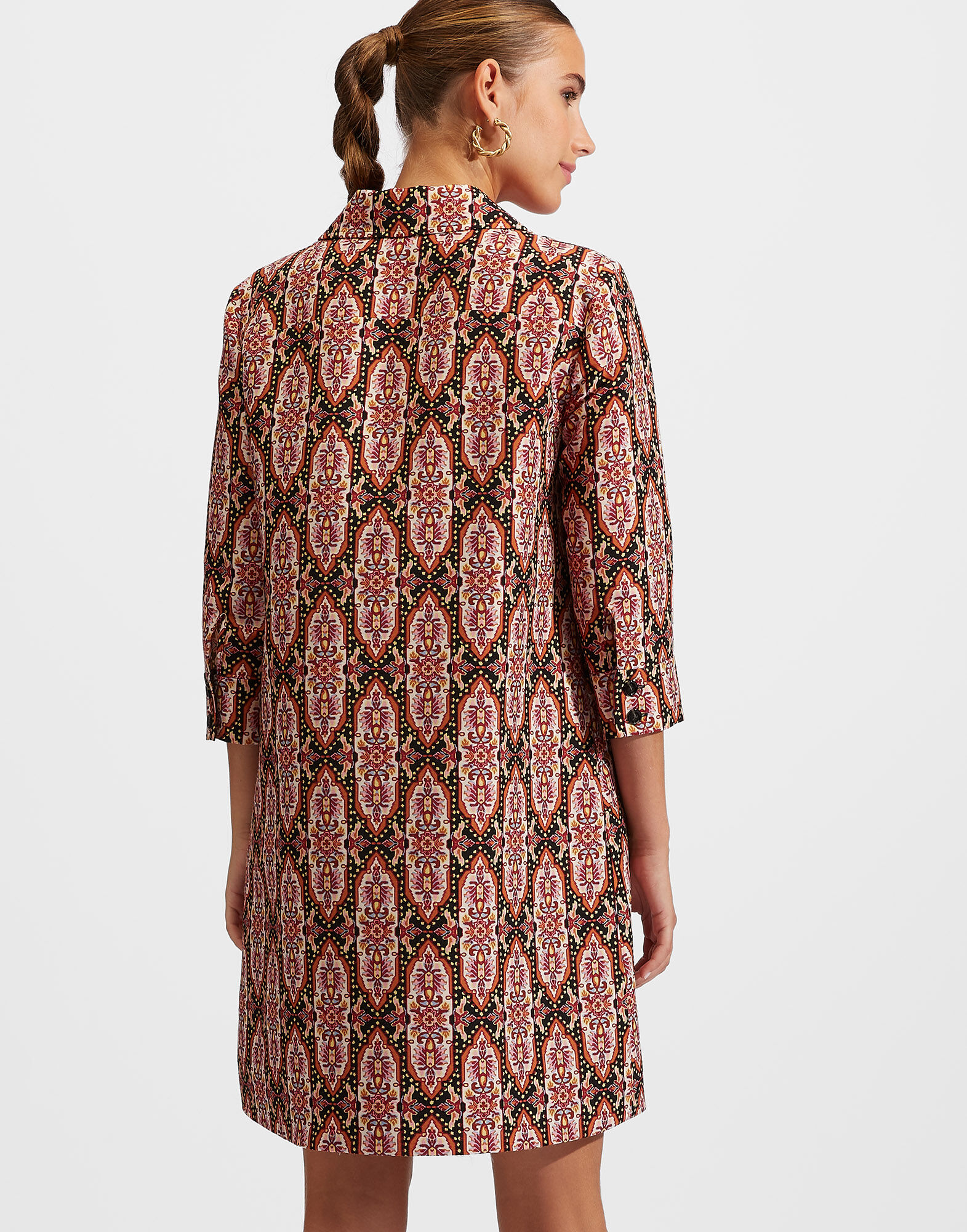 La DoubleJ Short Artemis Dress Tapestry DRE0180CAD001TAP0001