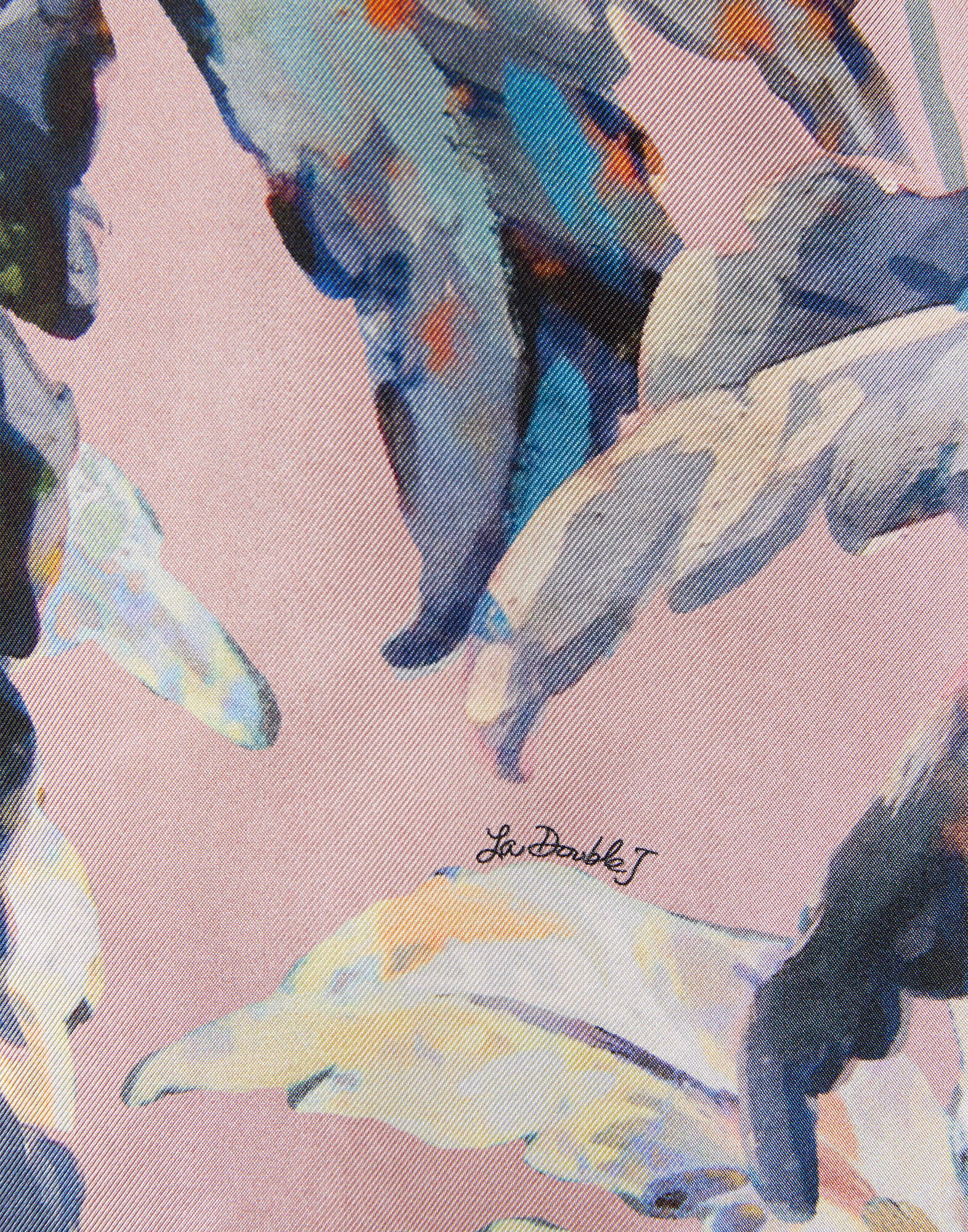 La DoubleJ Drawstring Pants Maxi Tropicana Mauve TRO0053SIL001TRC01PU06