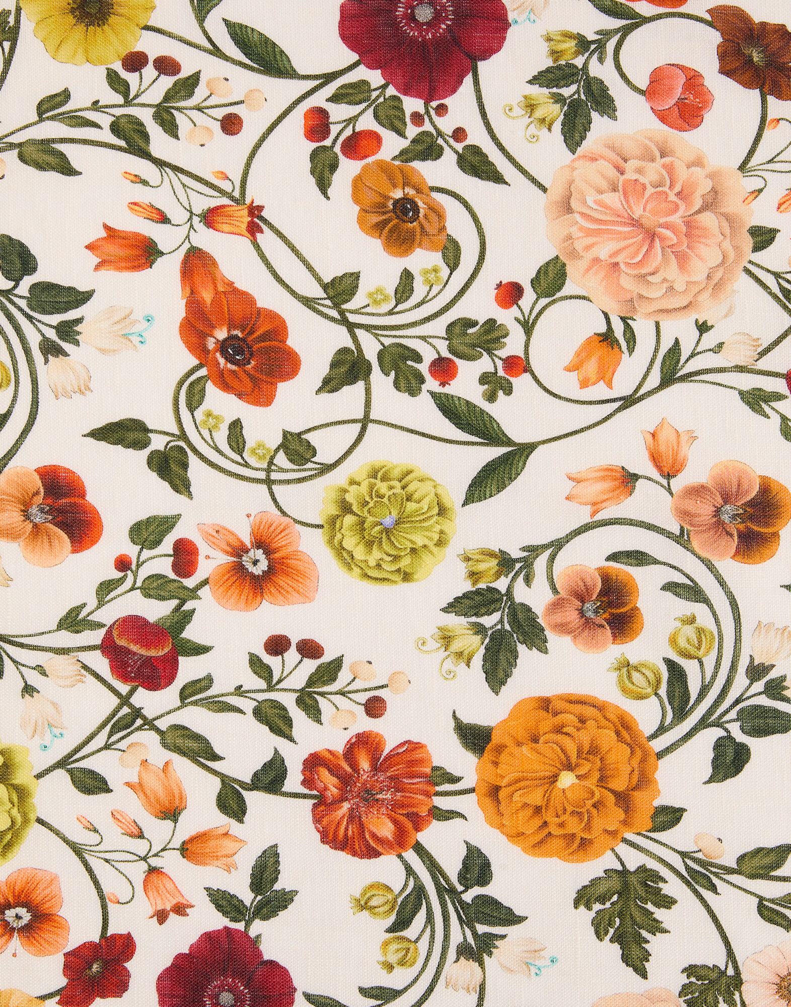 La DoubleJ Large Napkins Set of 2 Botticelli Multicolor NAP0017LIN015CEL01MU01