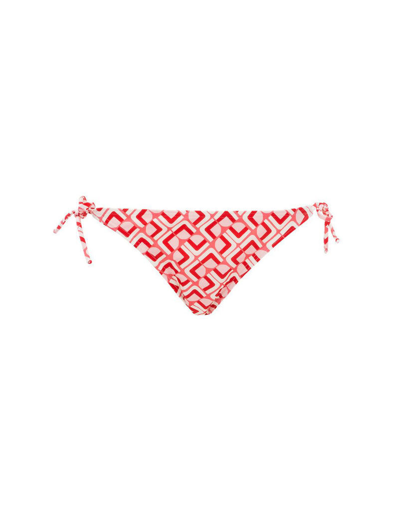 LaDoubleJ Triangle Bikini Bottom in Domino Valentino Domino Valentino SWI0004LYC001DOM0003