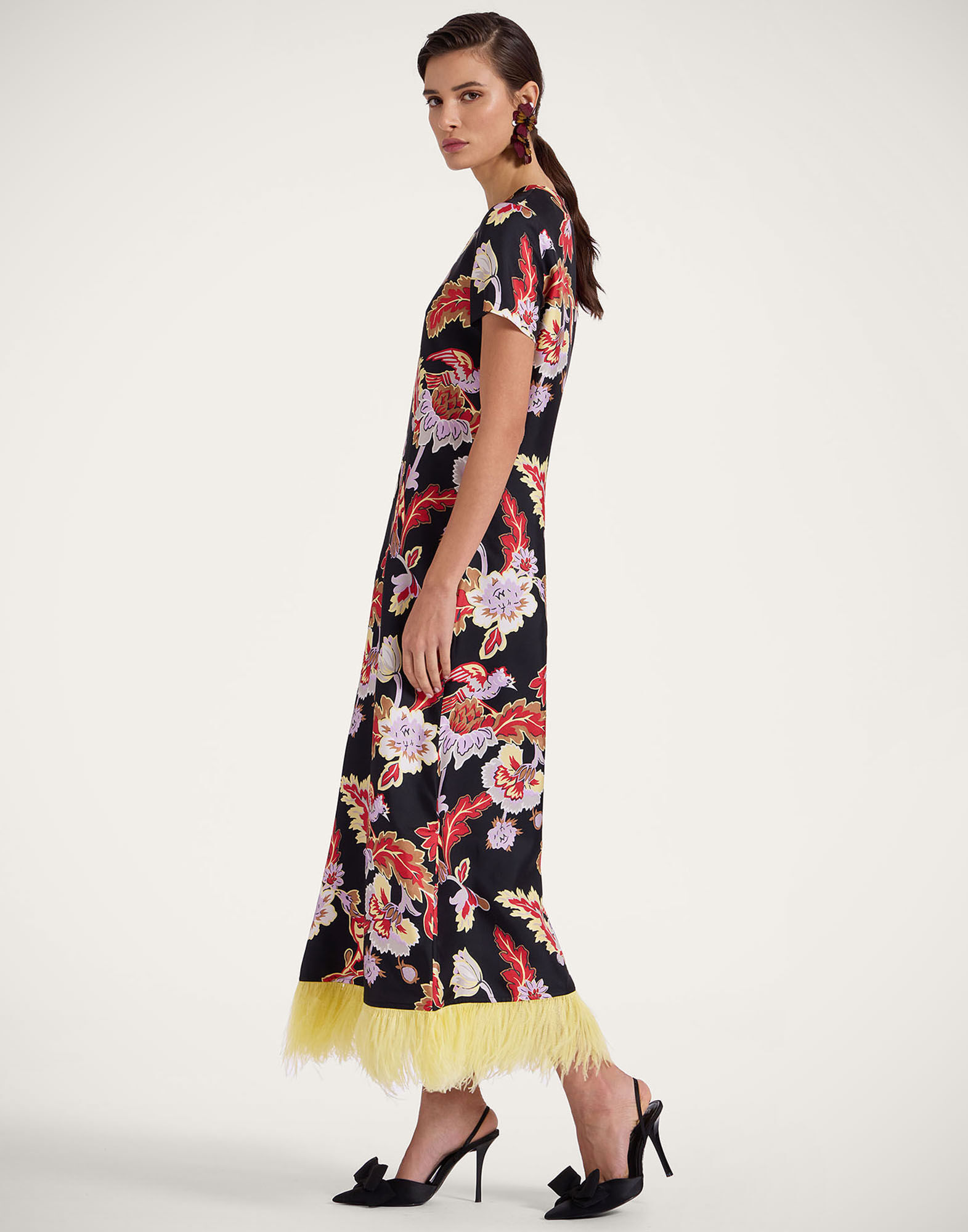 La DoubleJ Swing Dress Lark Black DRE0316SIL001LAR01BL01