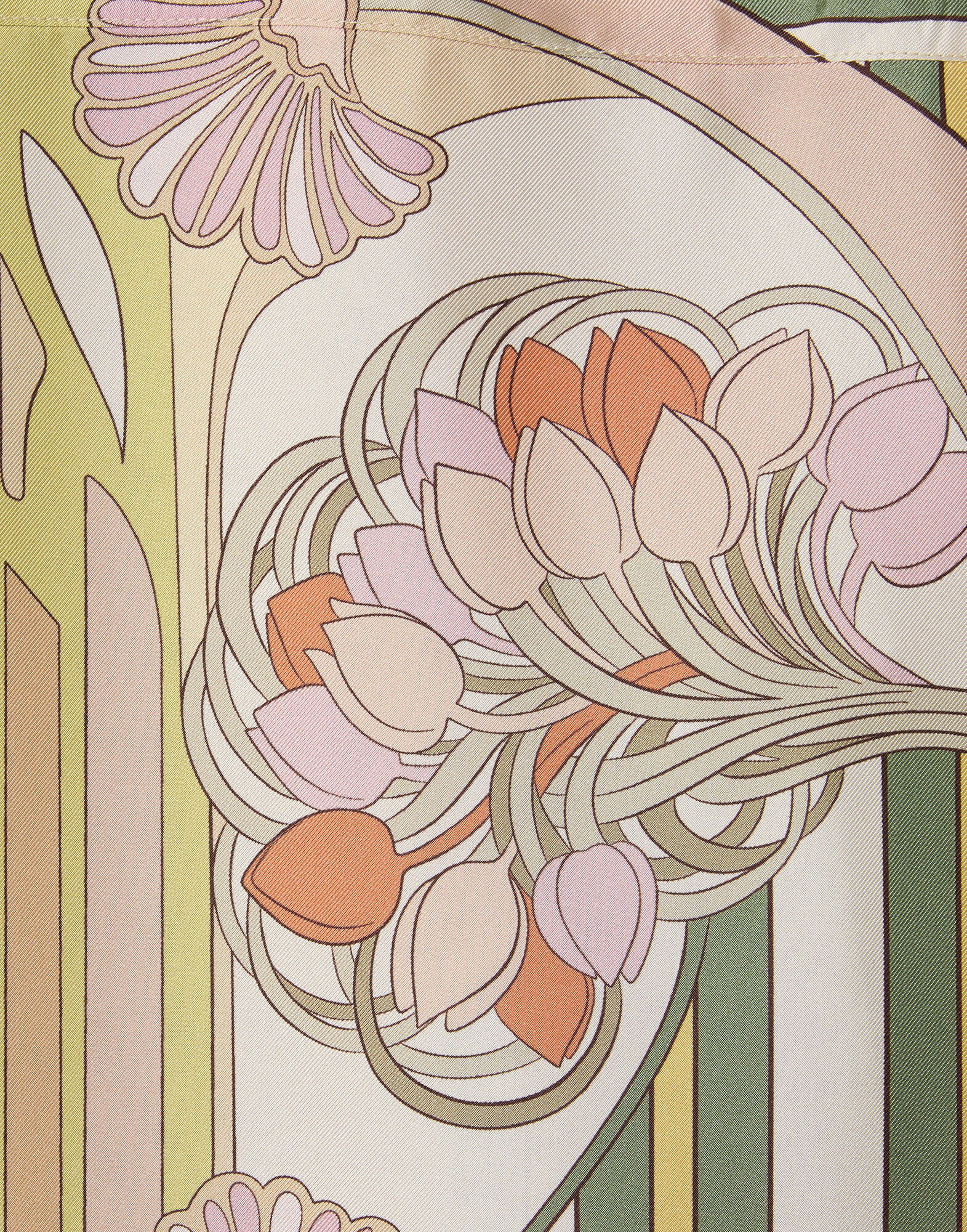 La DoubleJ Boy Shirt Tulip Plac&eacute;e Pale Pink SHI0040SIL006TUL07PI02