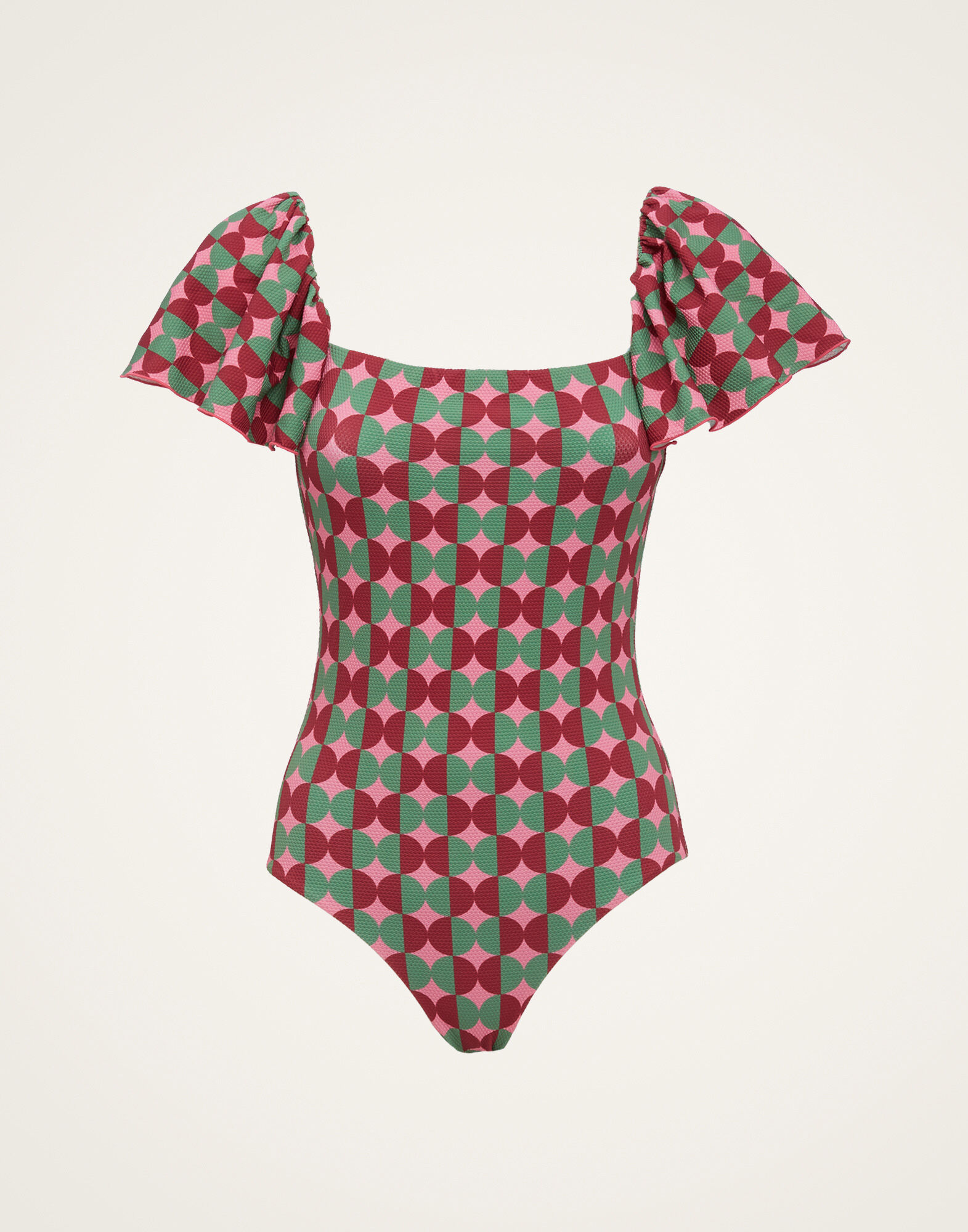 La DoubleJ Scarlett Swimsuit Mezzaluna Pink SWI0034LYC002MEZ0002