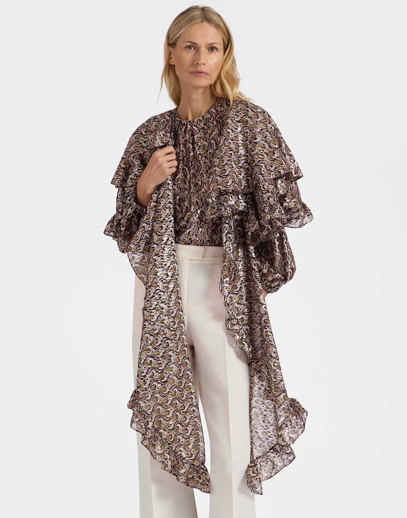 La DoubleJ Ball Drop Mini Cape Jive Pink SCA0056FCP006JIV01PI01