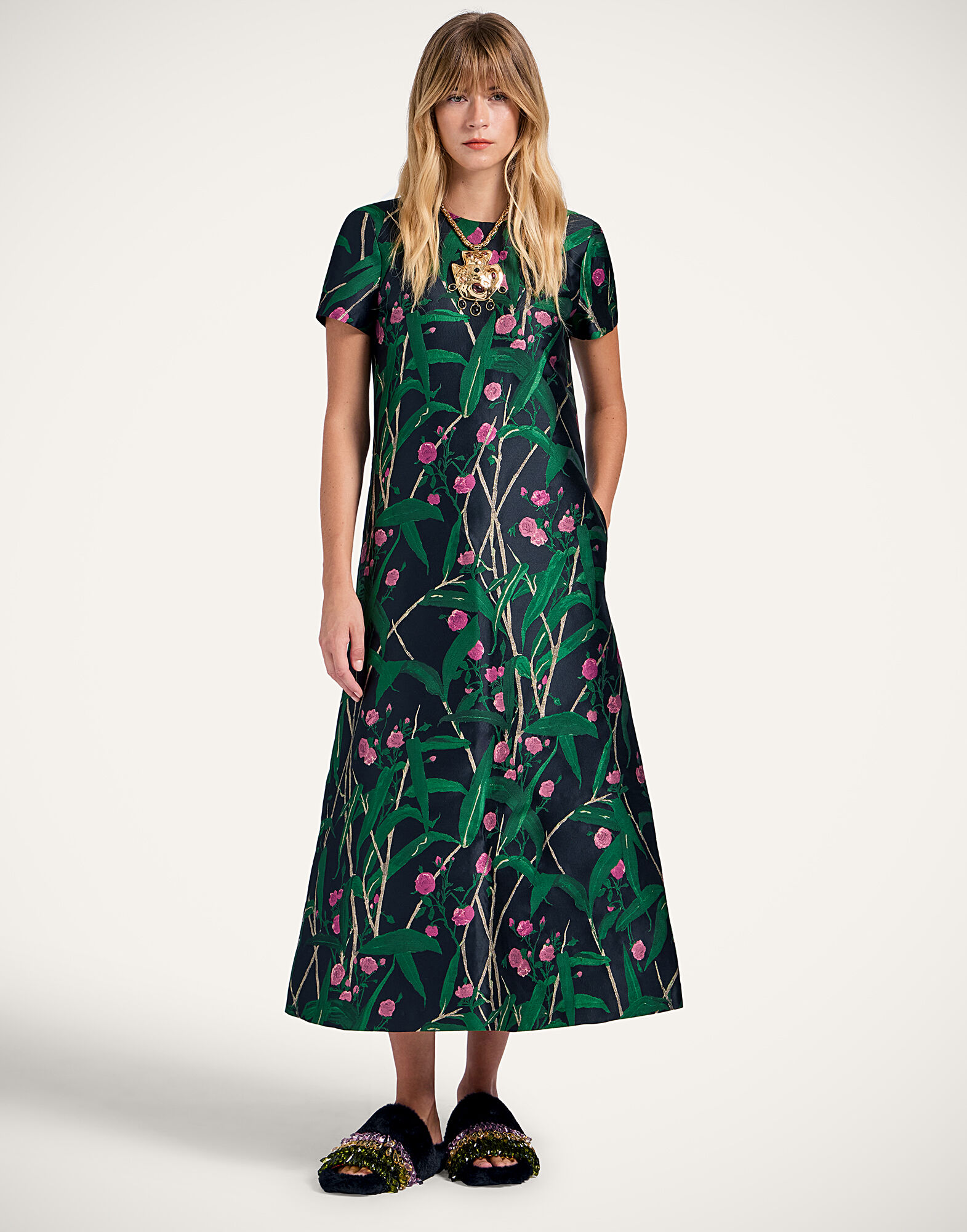 La DoubleJ Swing Dress Bamboo Black DRE0001JCQ119BMB02BL01