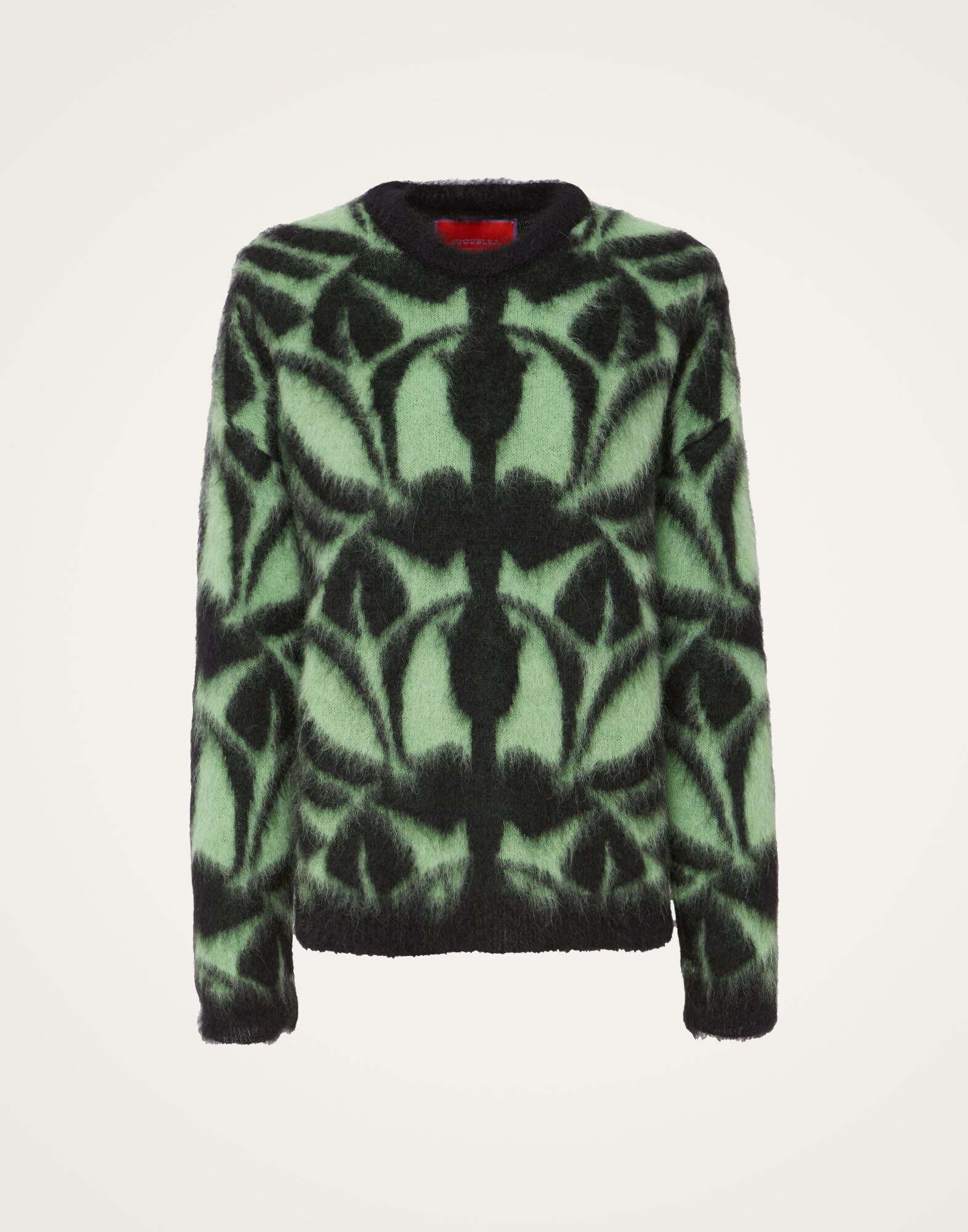 La DoubleJ Camden Jumper Green & Black PUL0165KNI090VA193BL01