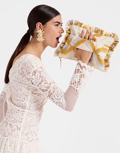 La DoubleJ Hand Pochette Tackle Gold BAG0059JCQ081TAC03YE05