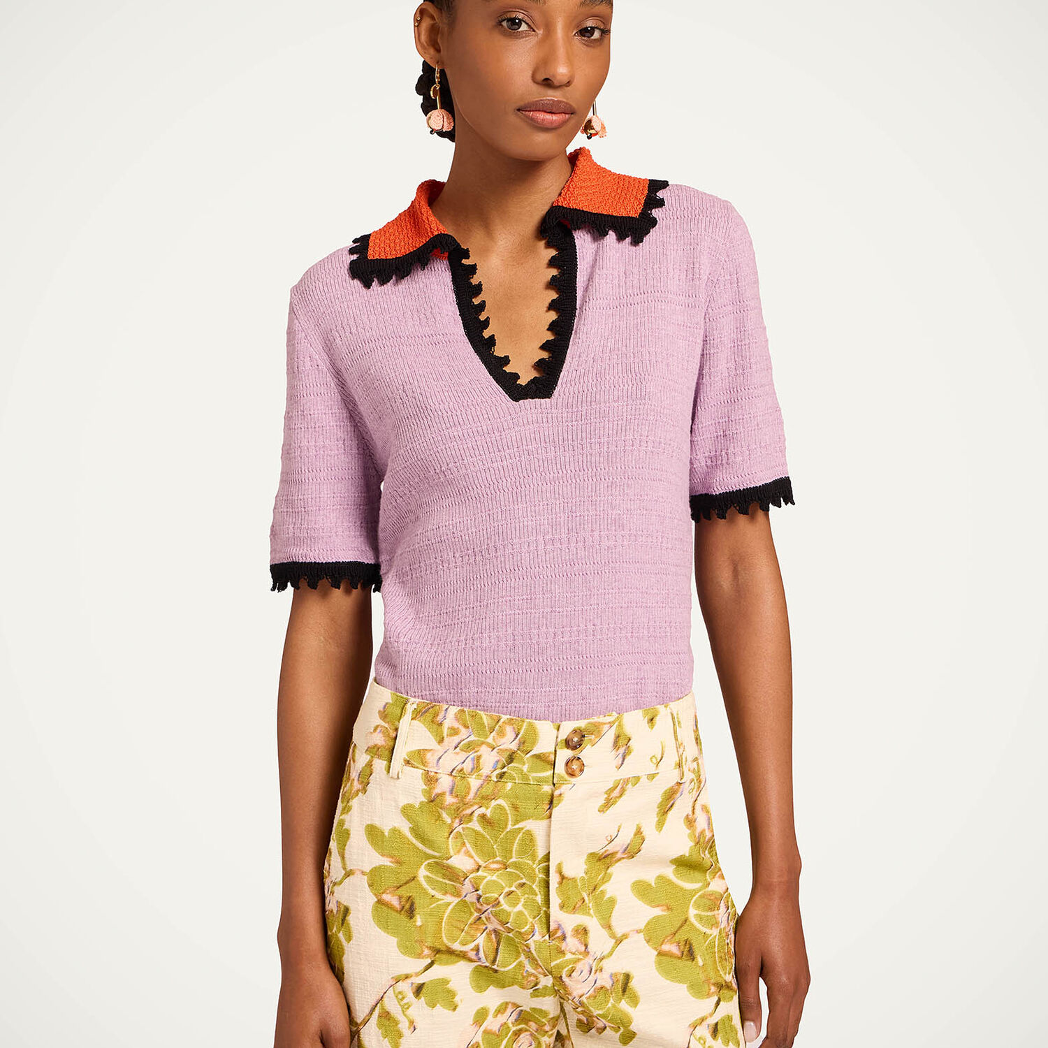 Picket Polo Top Picket Polo Top