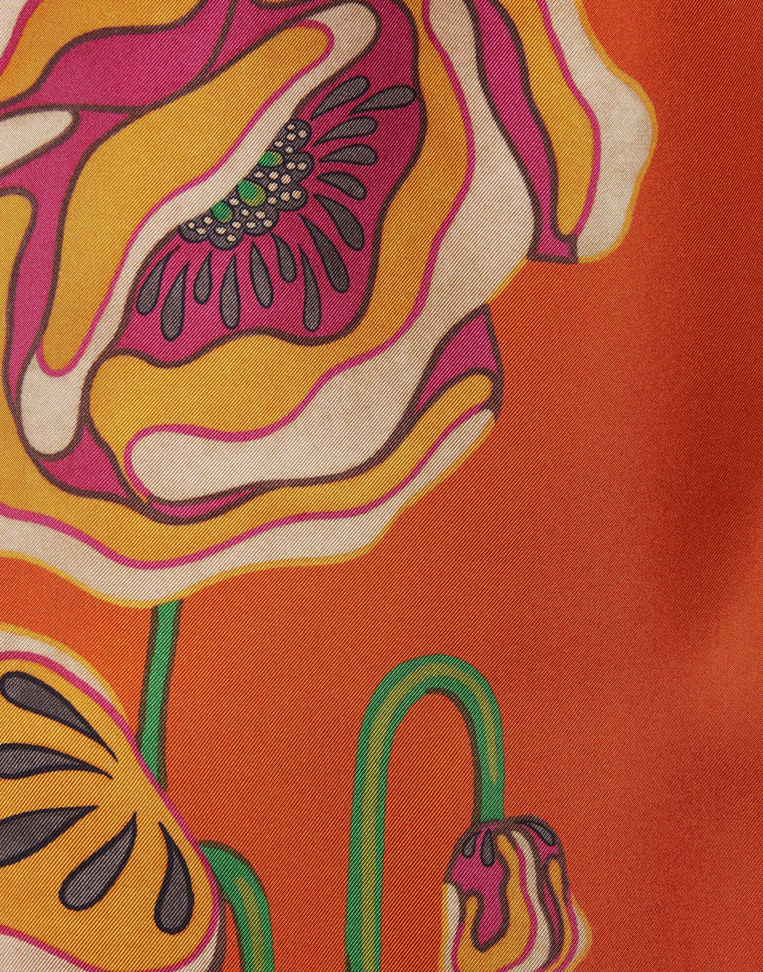 La DoubleJ Palazzo Pants Poppies Orange Plac&eacute;e TRO0026SIL006PPP0005