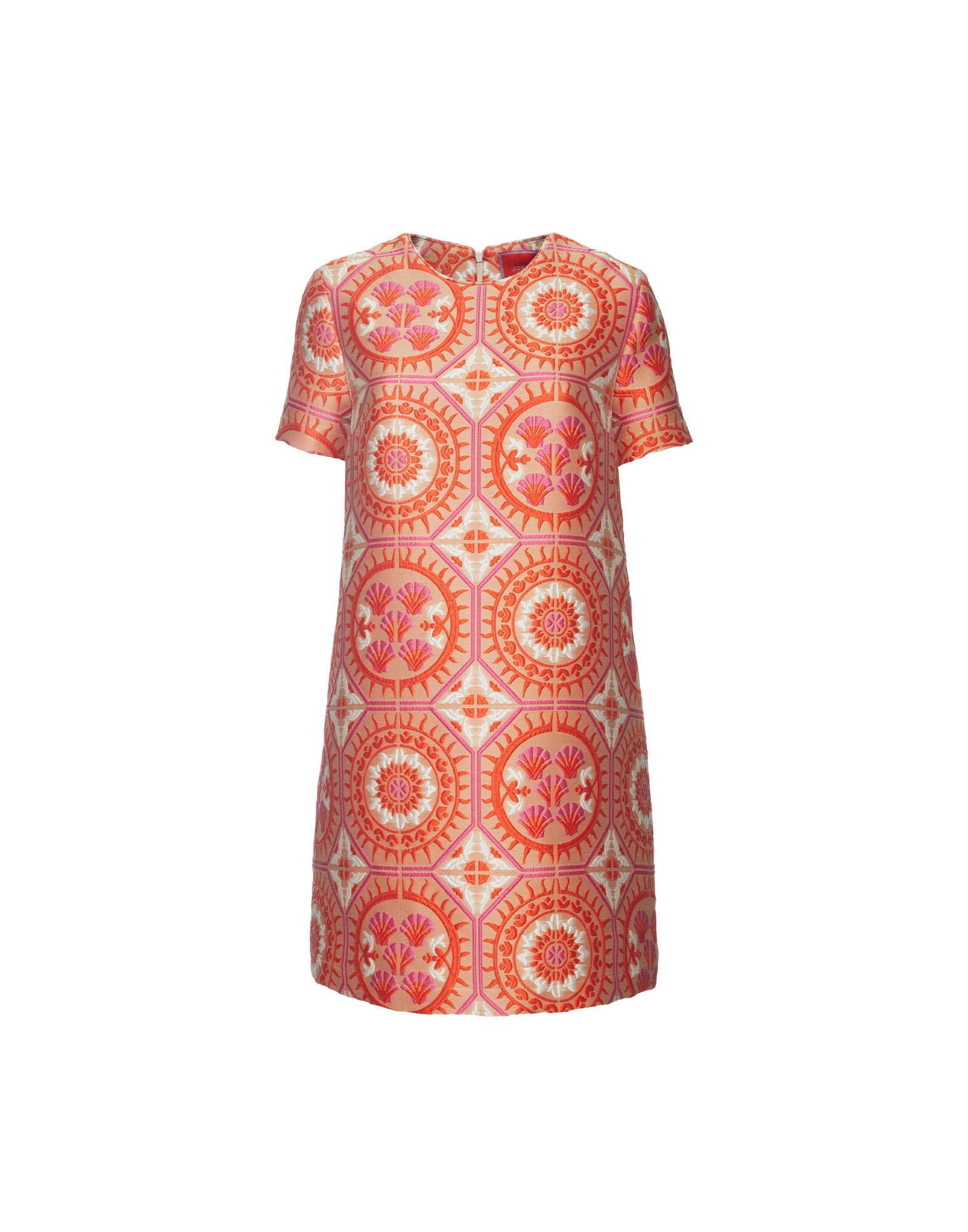 La DoubleJ Mini Swing Dress Sun Orange DRE0658JCQ074SUN01OR02