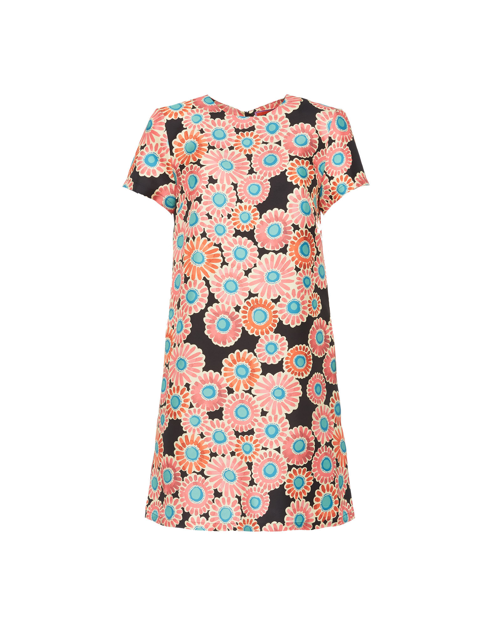 La DoubleJ Mini Swing Dress Crazy Daisy Black DRE0159SIL001DAY0002