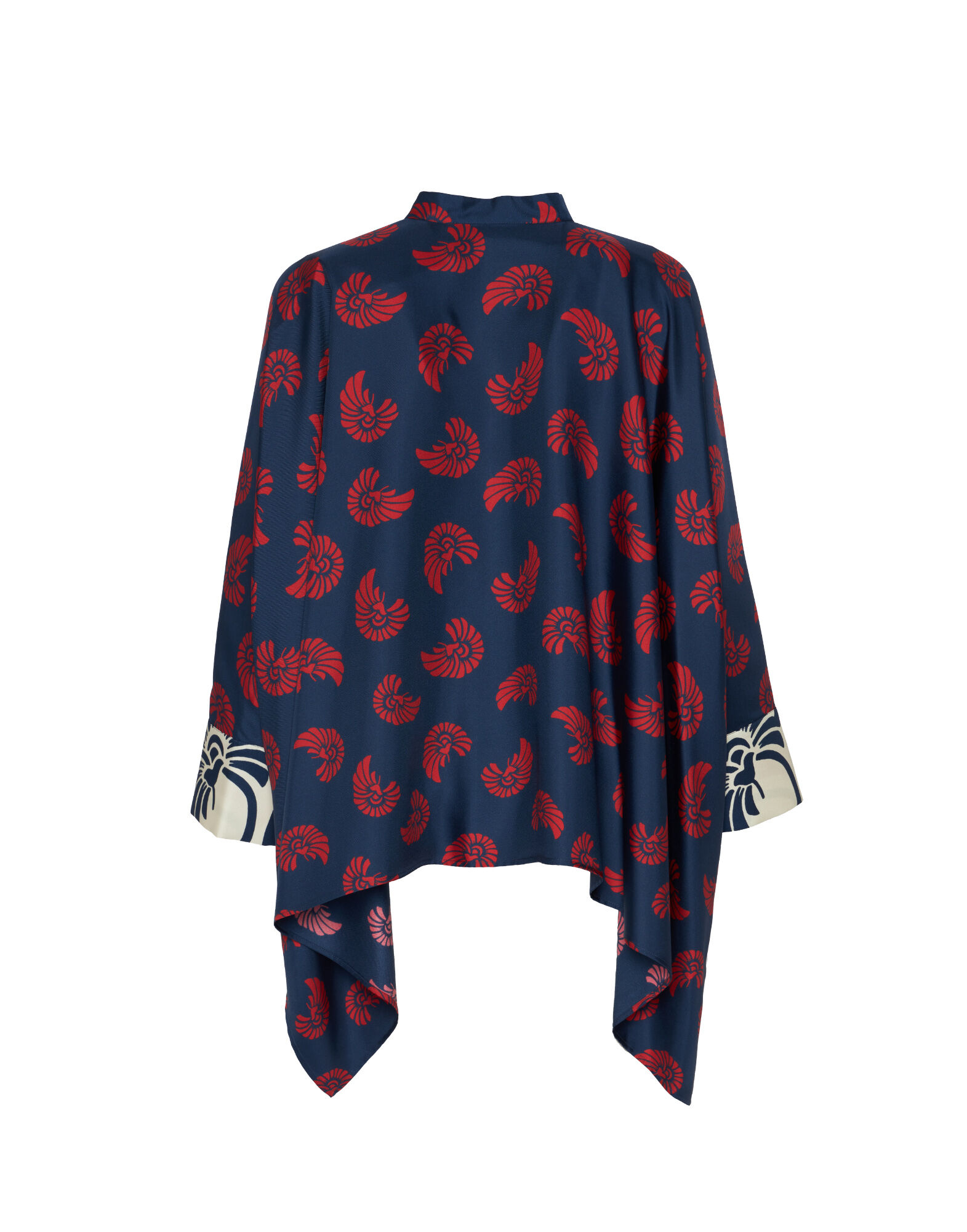 La DoubleJ Foulard Shirt Palmetto Plac&eacute;e SHI0075SIL001PIG01BU06