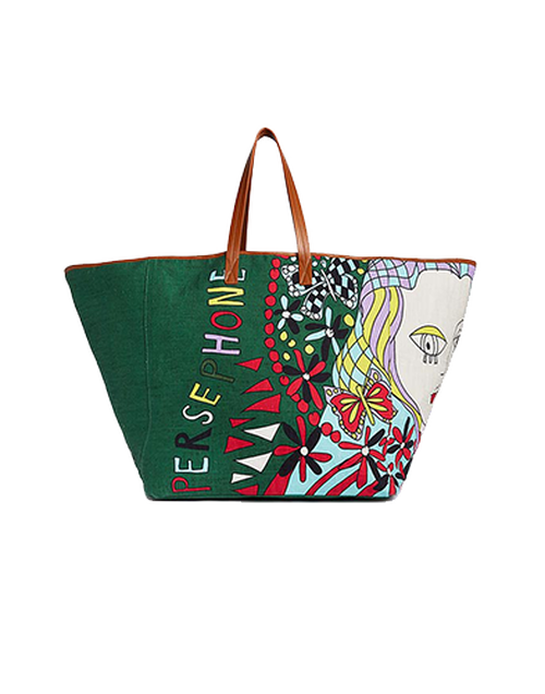 La DoubleJ Big Mama Tote Bag Persephone BAG0003COT005PRS0008