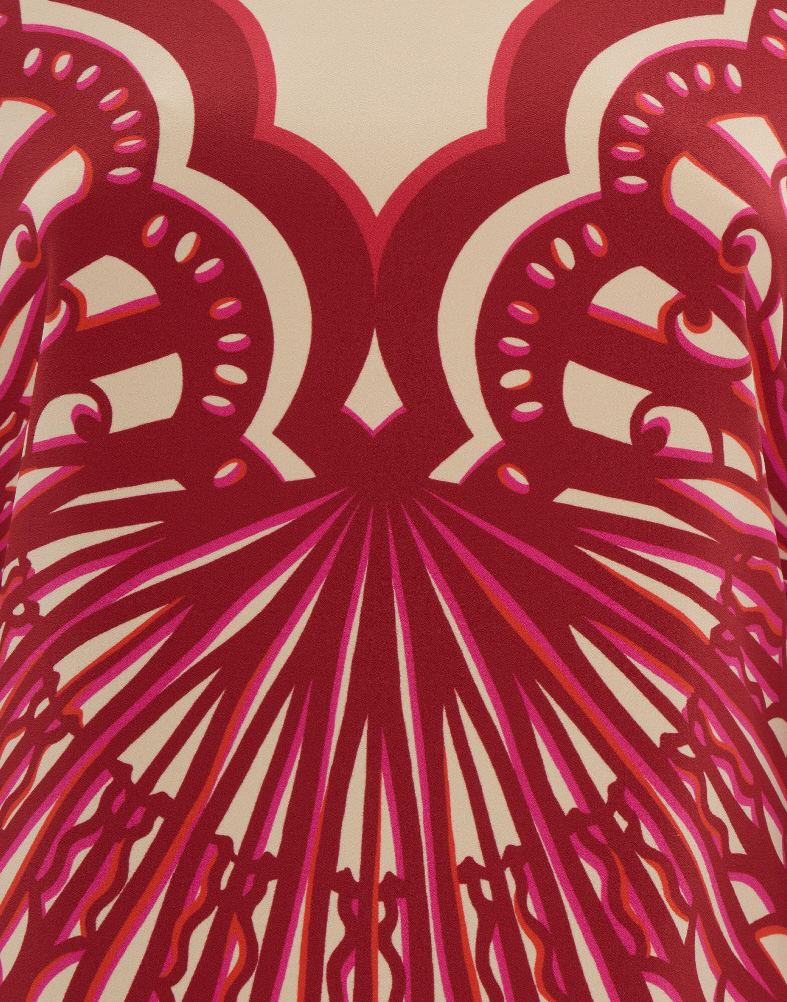 La DoubleJ Mini Supreme Swing Dress Fans Plac&eacute;e Red DRE0619VIS011FAN03RE01