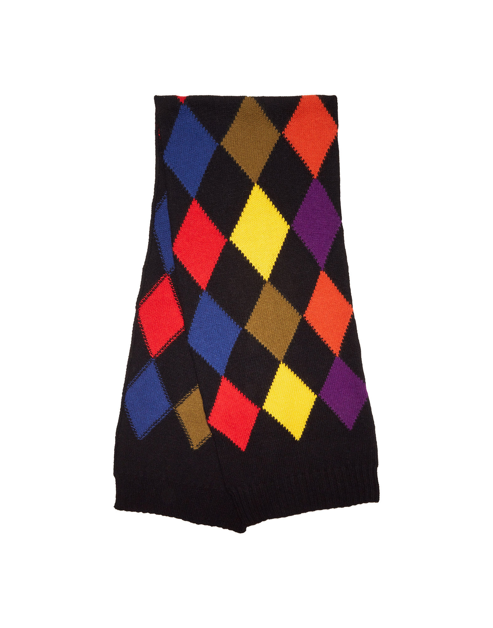 La DoubleJ Argyle Scarf Multicolor SCA0029KNI064VAR0126