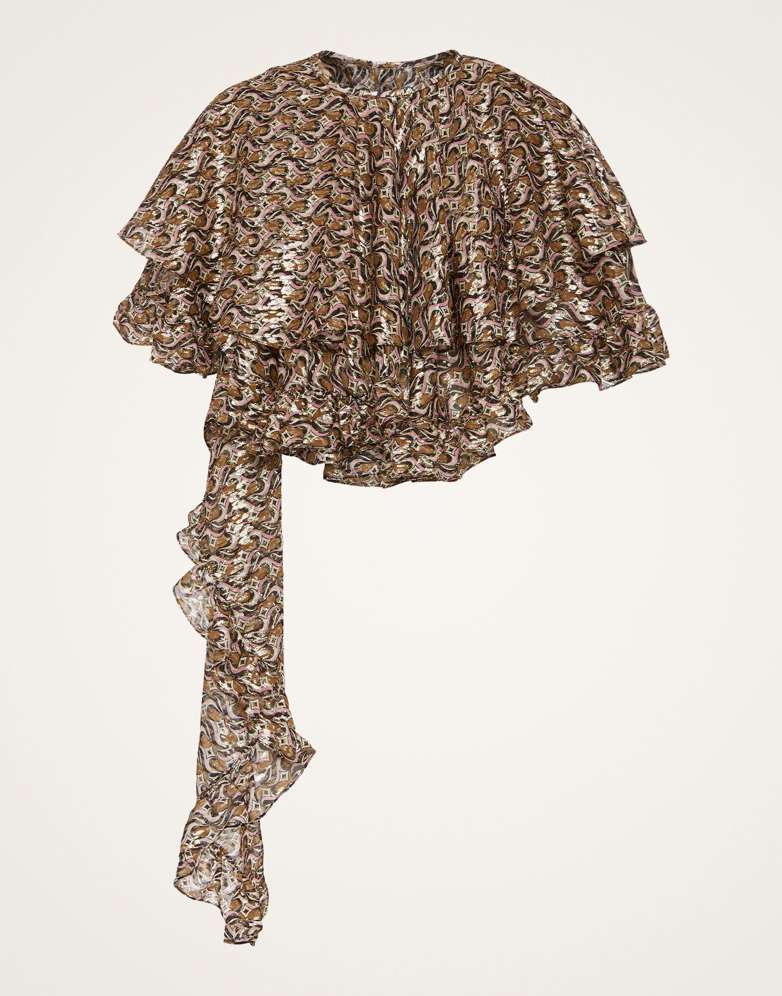 La DoubleJ Ball Drop Mini Cape Jive Pink SCA0056FCP006JIV01PI01