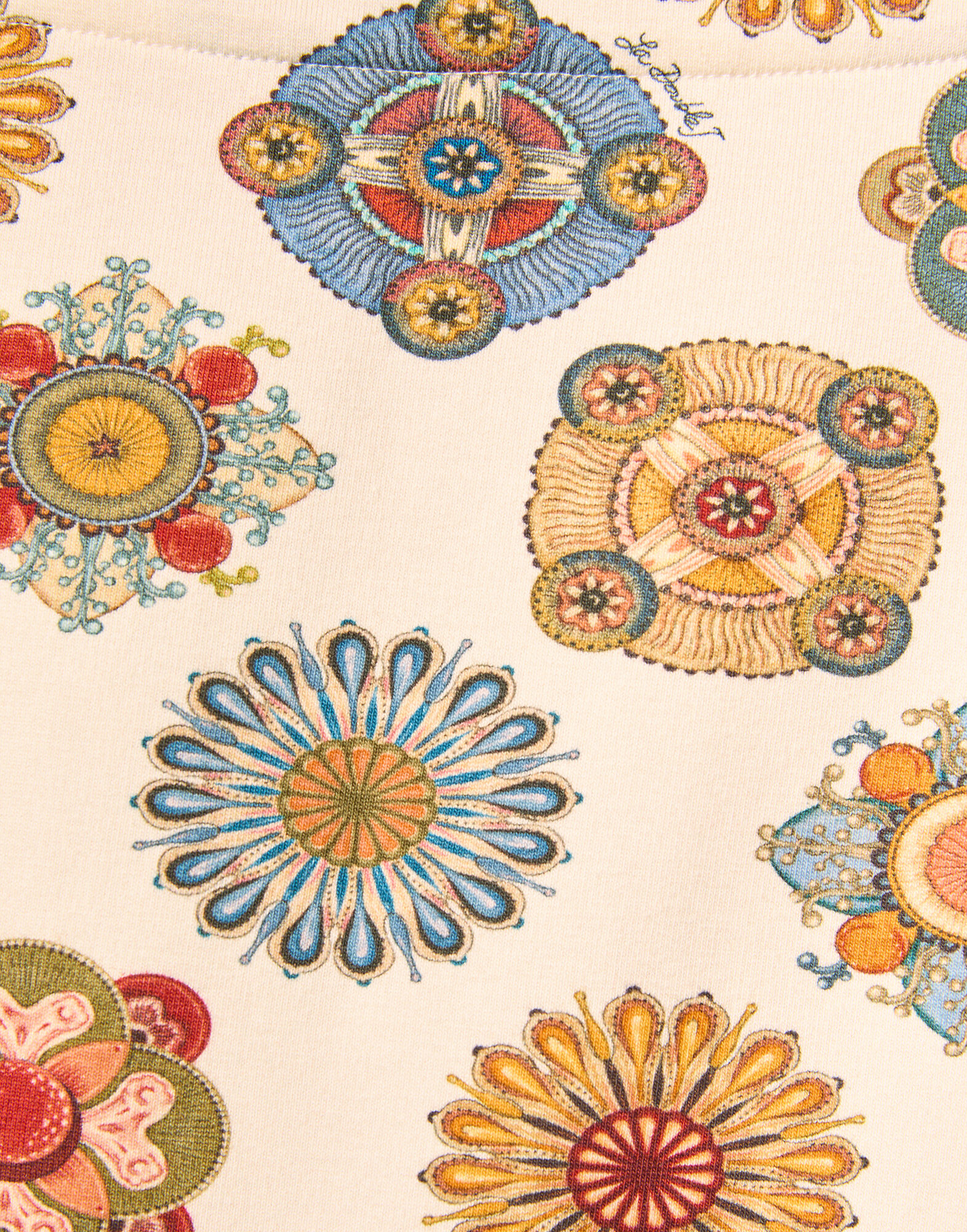 La DoubleJ Meditation Tee Nucleus Off White TSH0055JER020NUC01WH05