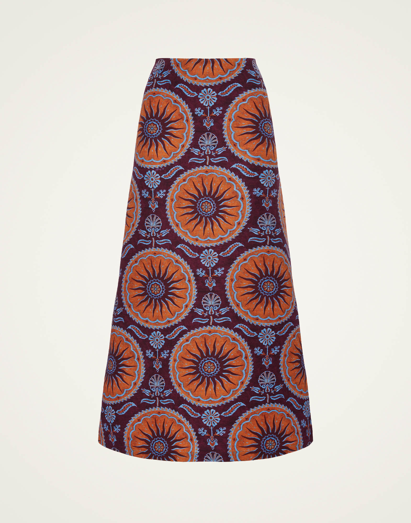 La DoubleJ A-Long Skirt Sovereign Purple SKI0018CAD001SOV01PU01