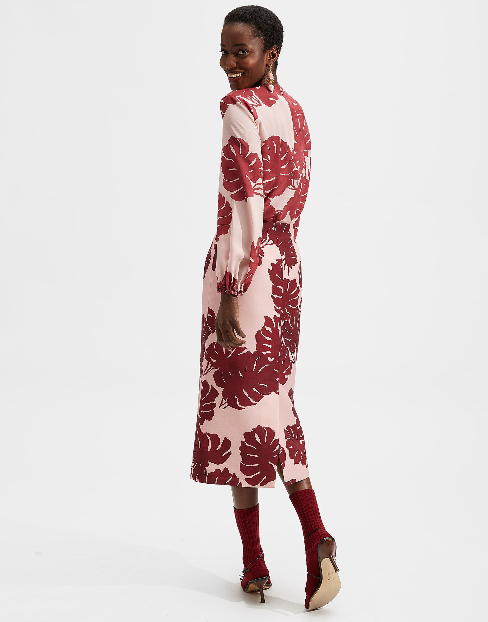 LaDoubleJ Charming Top Monstera Rosa TOP0021CRE001MON0002