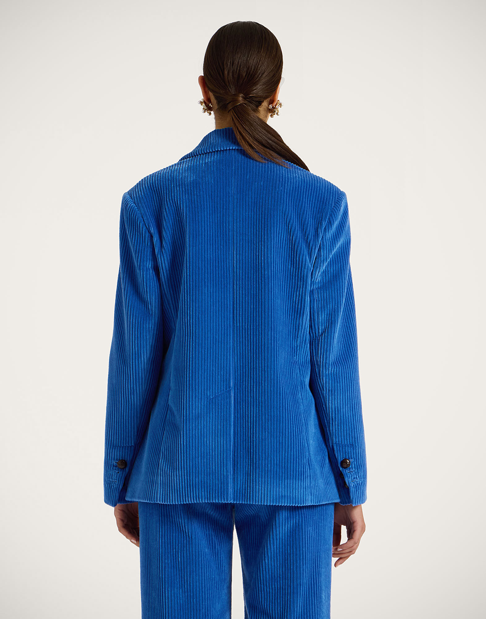 La DoubleJ Kelly Jacket Solid Light Blue JAC0118VEL013SOLIDBU01