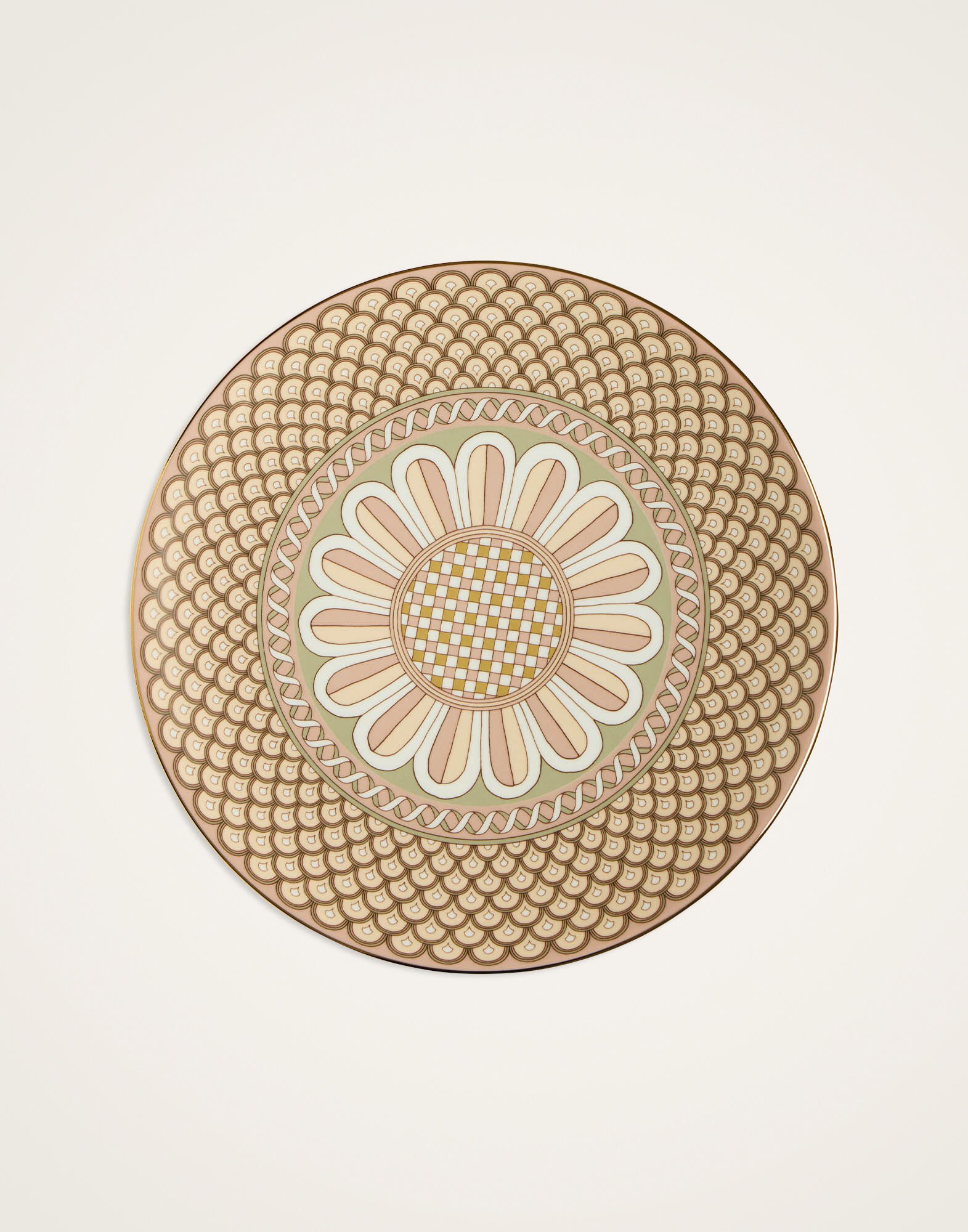 La DoubleJ Serving Platter Napoli Dusty Pink PLA0001CER001NAP04PI10