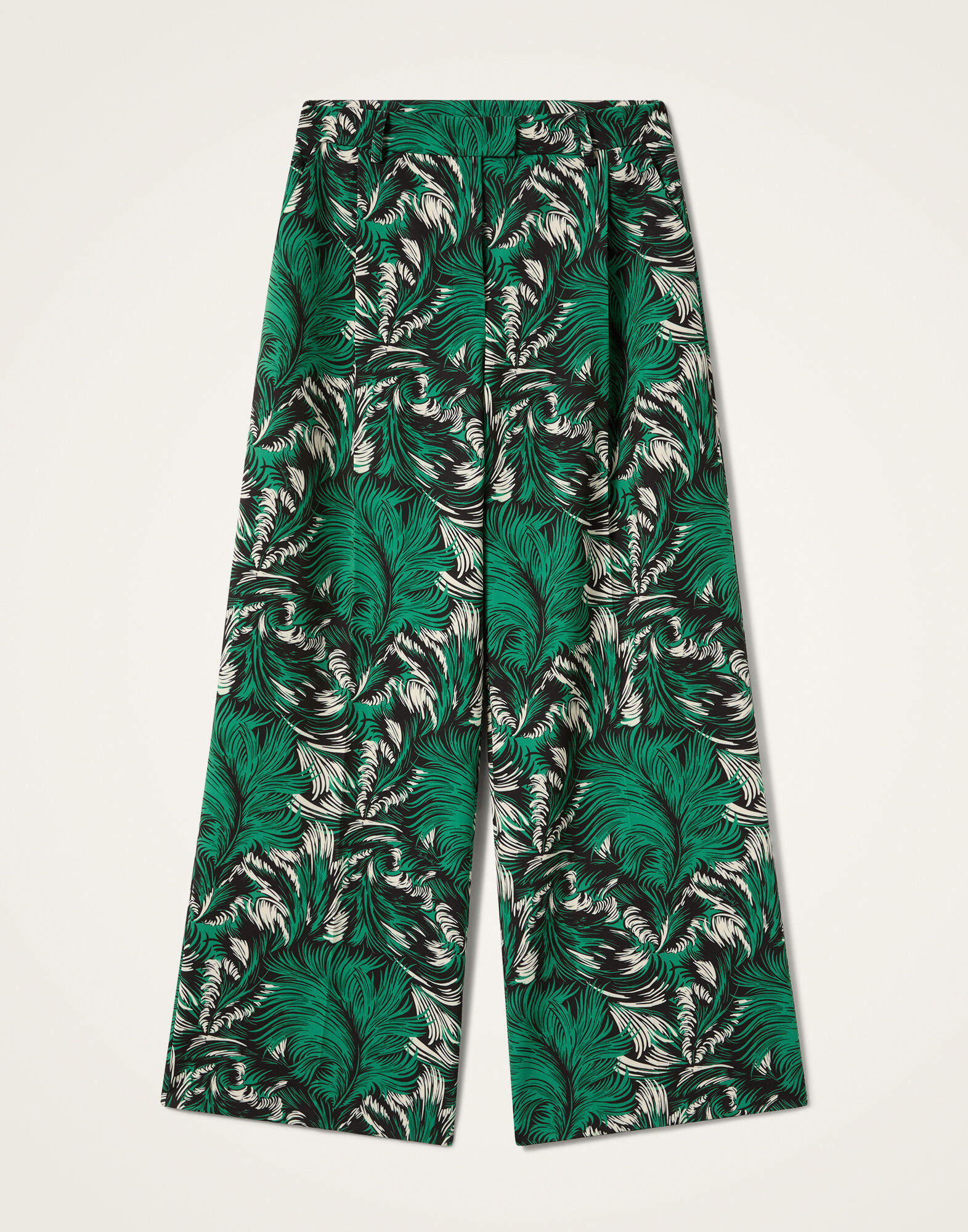 La DoubleJ Loose Pants Quill Green TRO0135JER034QLL01GR02