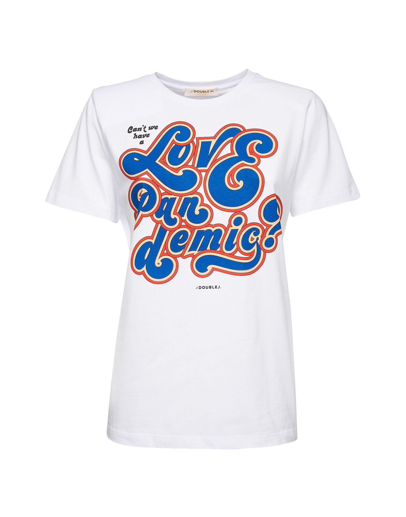 LaDoubleJ Slogan T-shirt Love Pandemic SHI0031JER010SLO0003