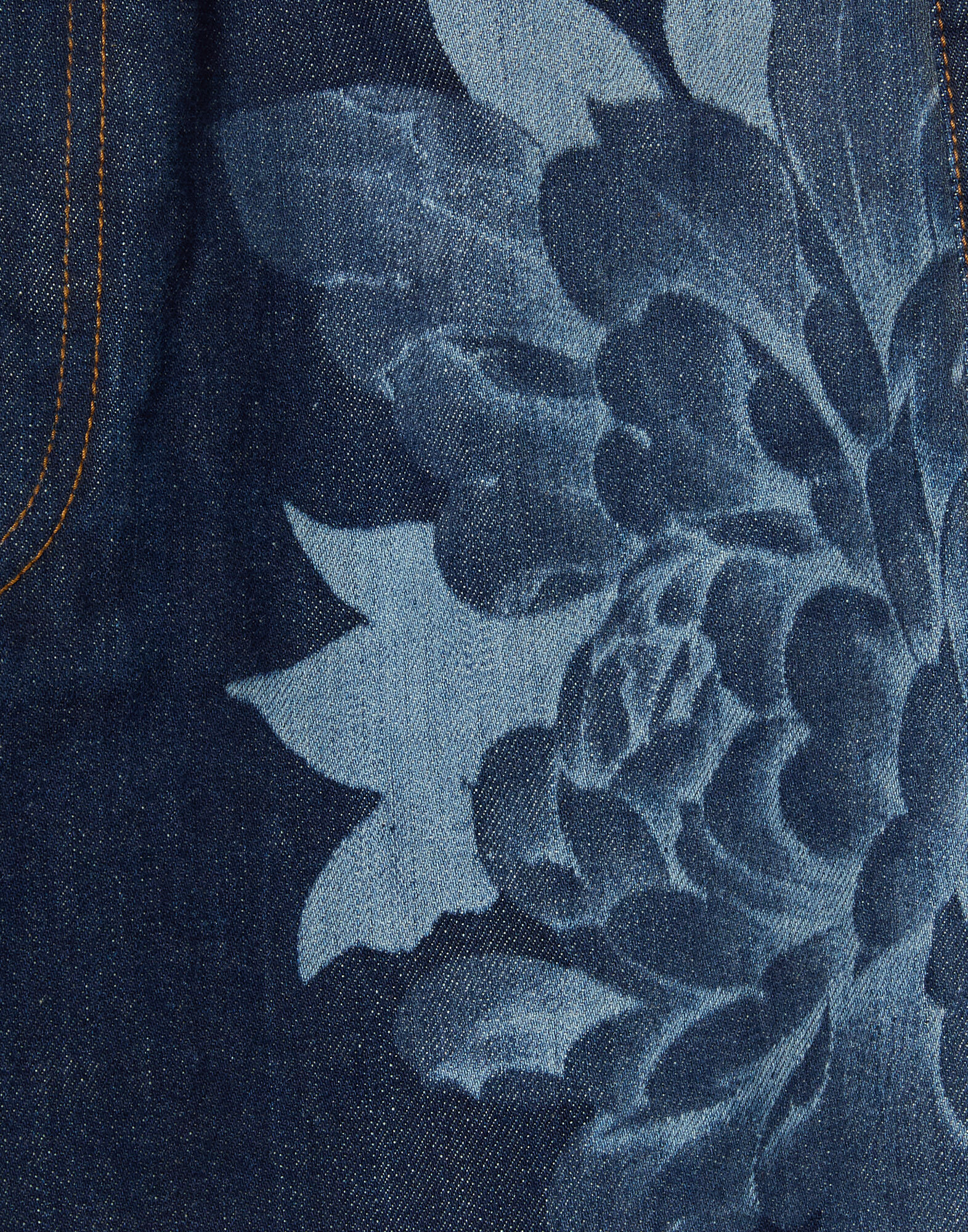 La DoubleJ The Straight Leg Jean Queen Peony Plac&eacute;e Indigo TRO0201DEN015QPE02BU15