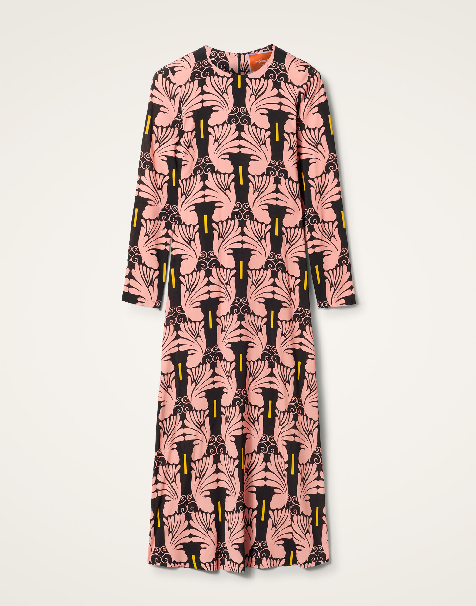 La DoubleJ Long Sleeve Swing Dress Ali Rosa DRE0184VIS001WIG0010