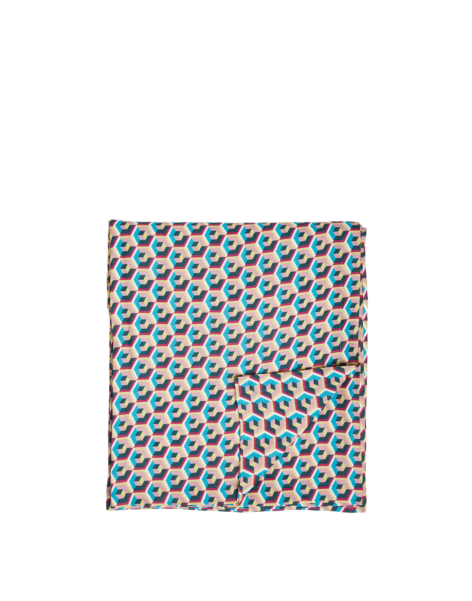 La DoubleJ Editions Large Tablecloth Cubi TBC0003LIN001CUB0003