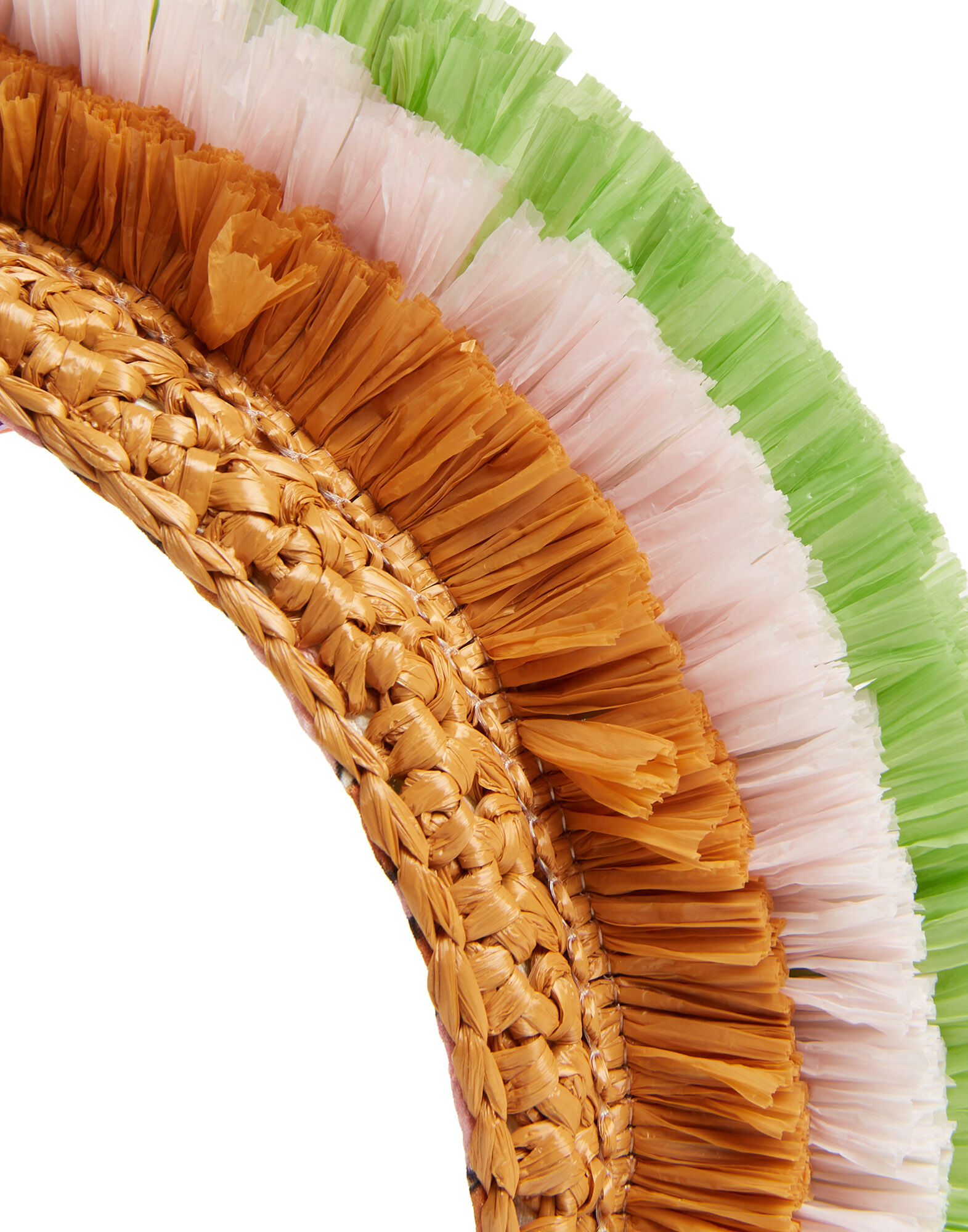 La DoubleJ Halo Headband Solid Ocher HEB0011RAF003SOLIDOR06