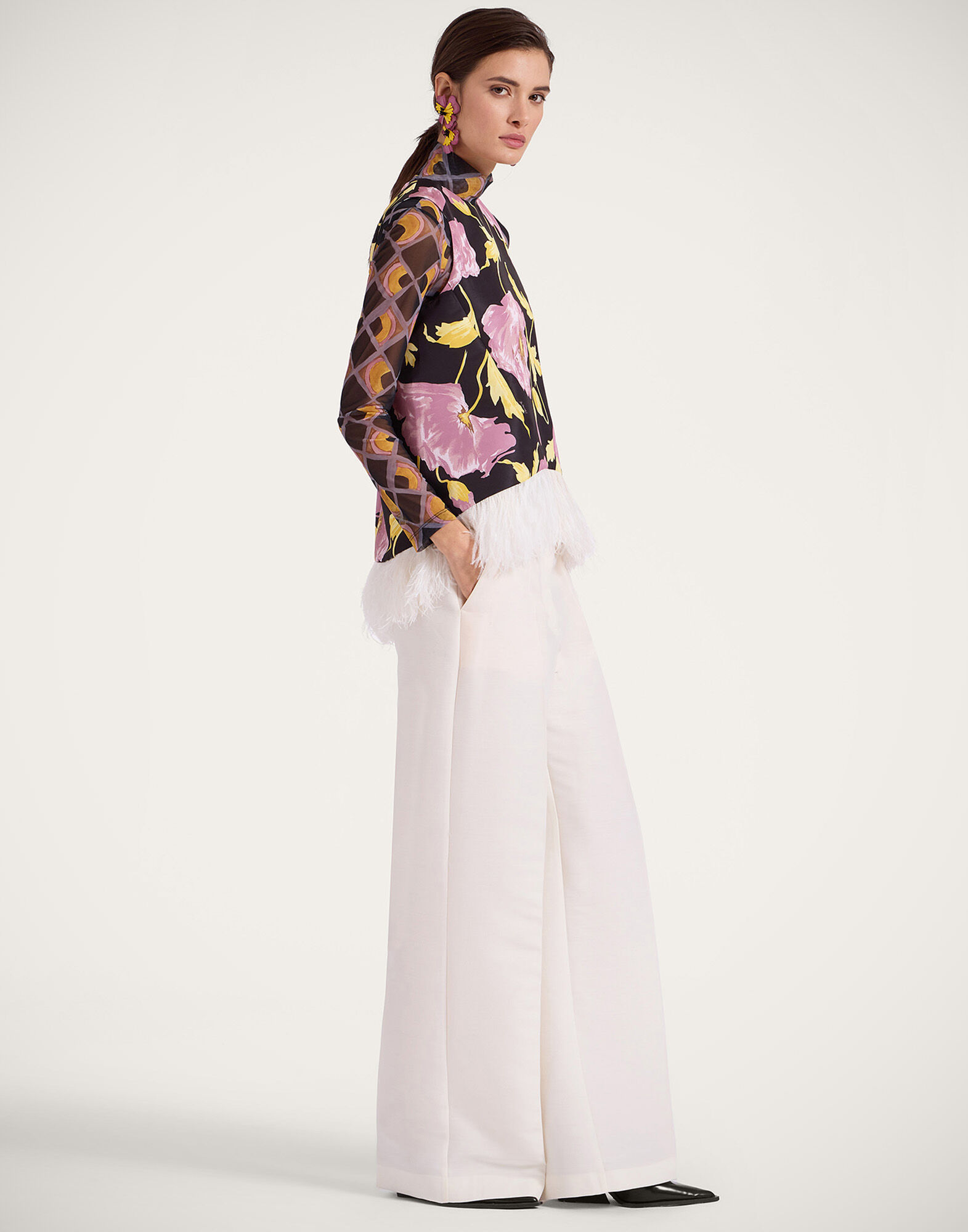 La DoubleJ La Scala Top Sylph Black TOP0013FAI001SYL01BL01