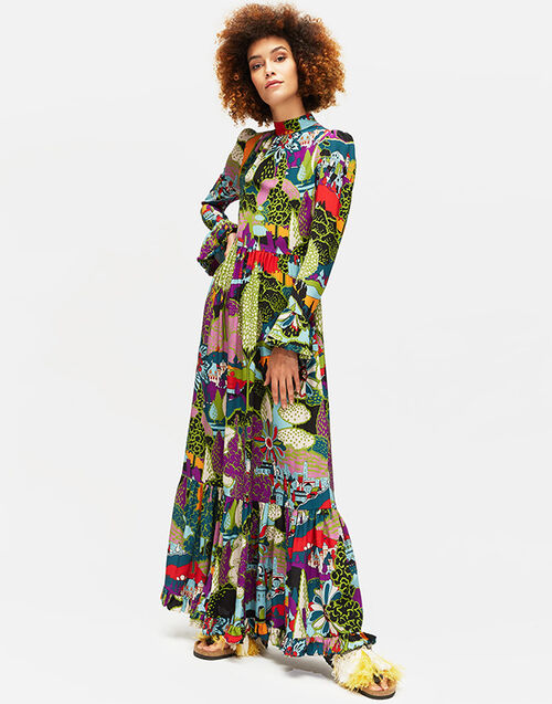 LaDoubleJ Visconti Dress Paesaggio DRE0041CRE001PAE0001