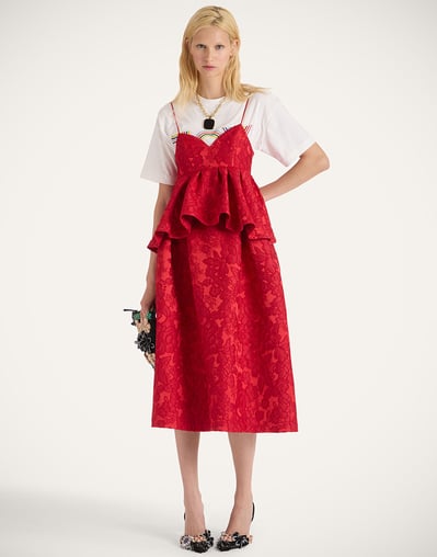 satine red dress Russia Duchess Satine Kryze dress - Star Wars cosplay LucisWorkshop