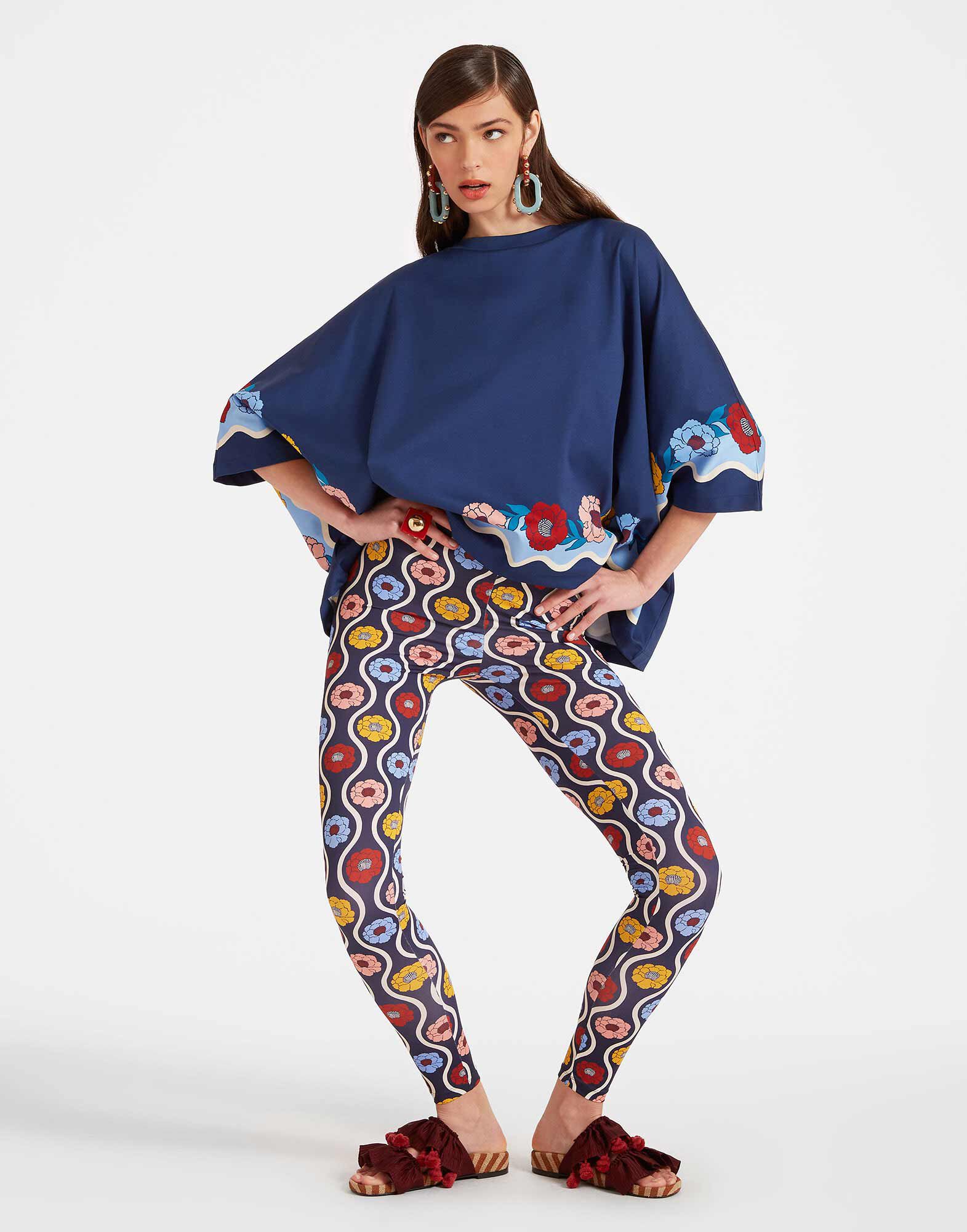 La DoubleJ Leggings Whitsun Mini Blue TRO0013JER005FSK02BU03