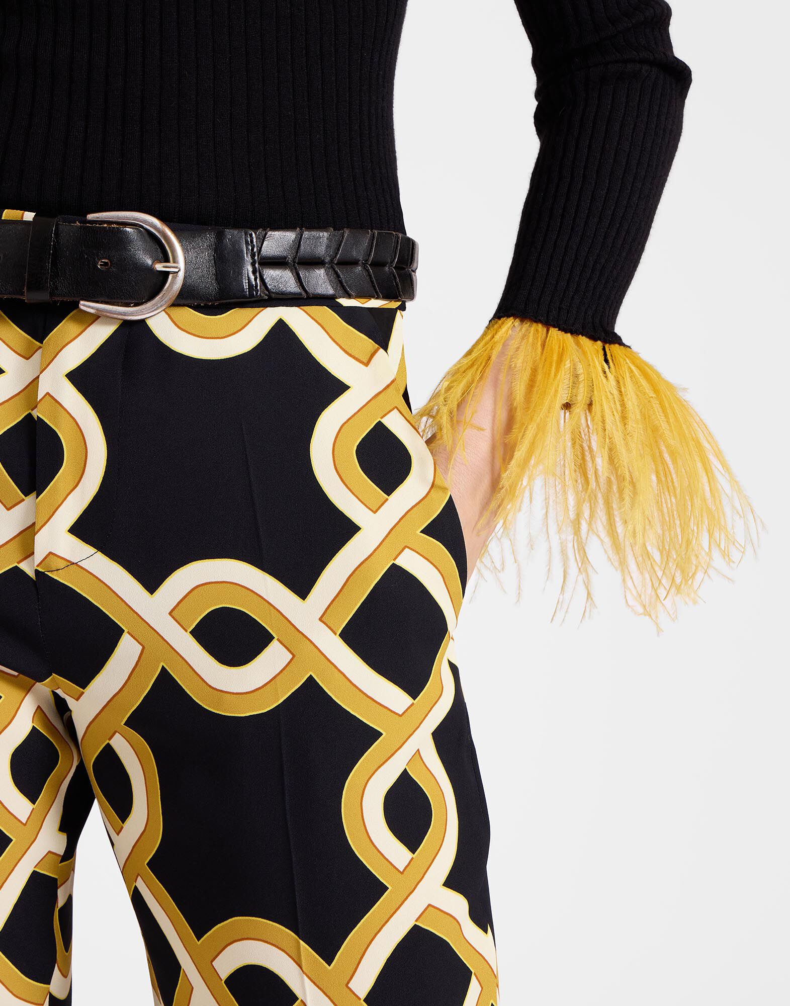 La DoubleJ Saturday Night Pants Tackle Black TRO0030SAB001TAC01BL01