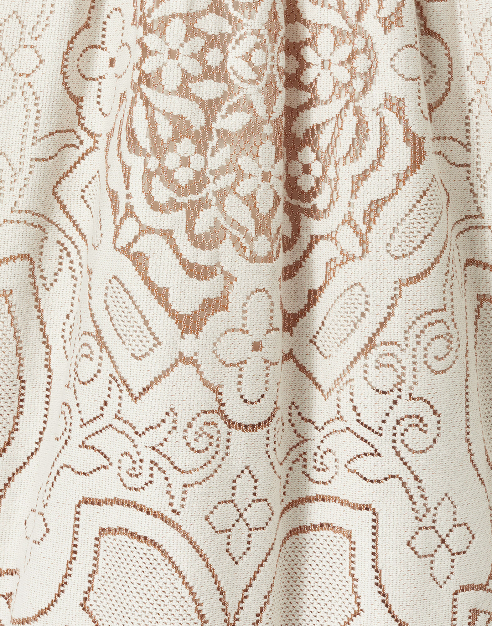 La DoubleJ Lacey Visconti Dress Solid White Smoke DRE0633EMB006SOLIDWH02