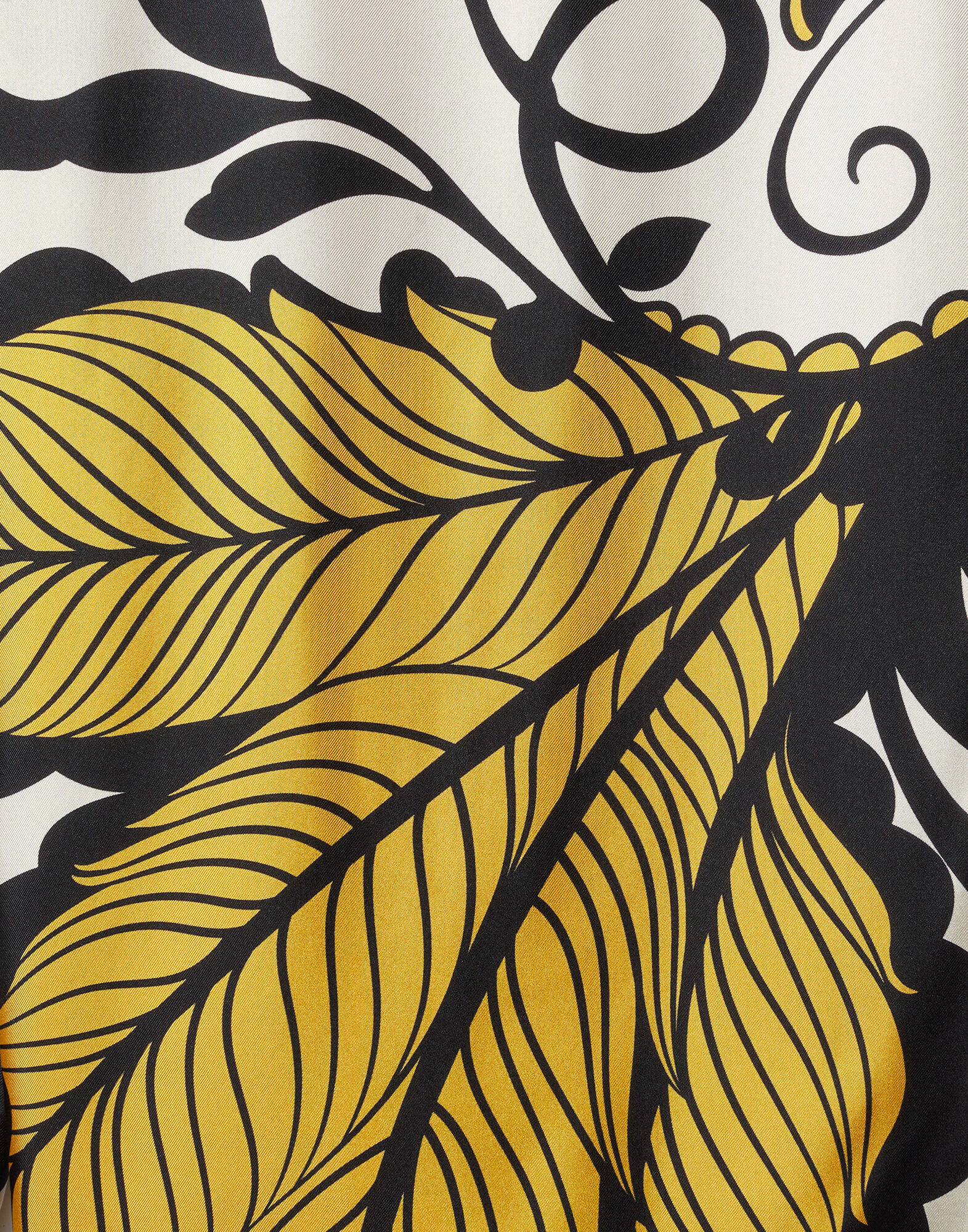 La DoubleJ Boy Shirt Marea Black & White SHI0001SIL001MRE01BL03