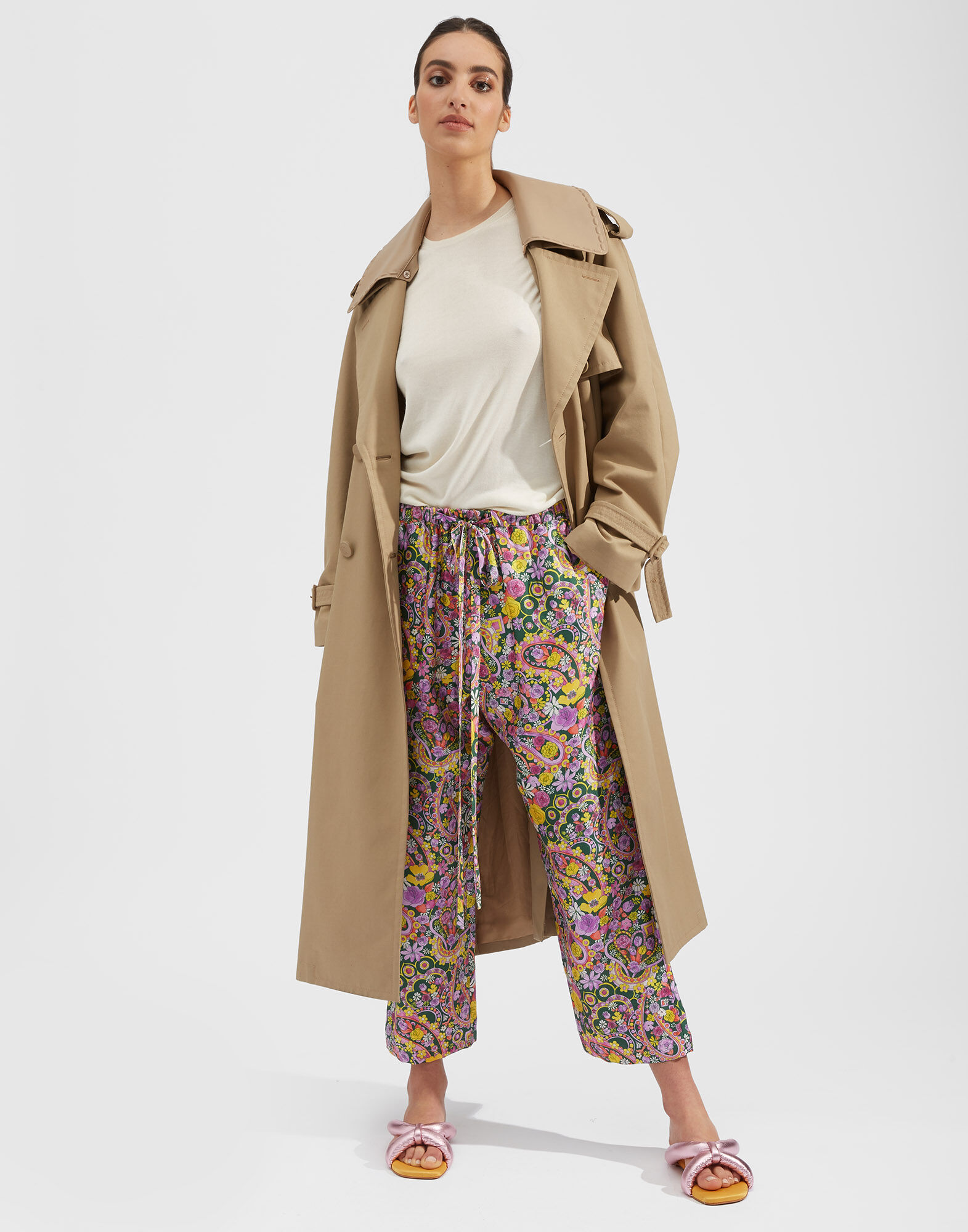 La DoubleJ Drawstring Pants Tripping TRO0053SIL001TRG0001