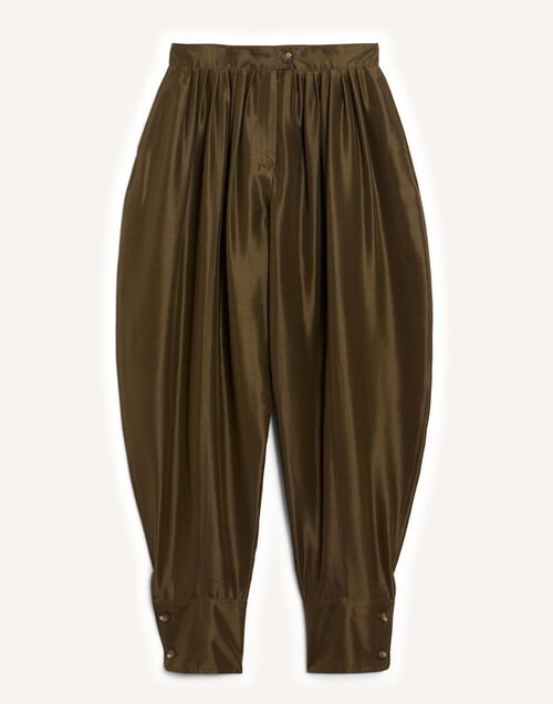 La DoubleJ Harem Pants Solid Moss Green TRO0216SIL031SOLIDGR14