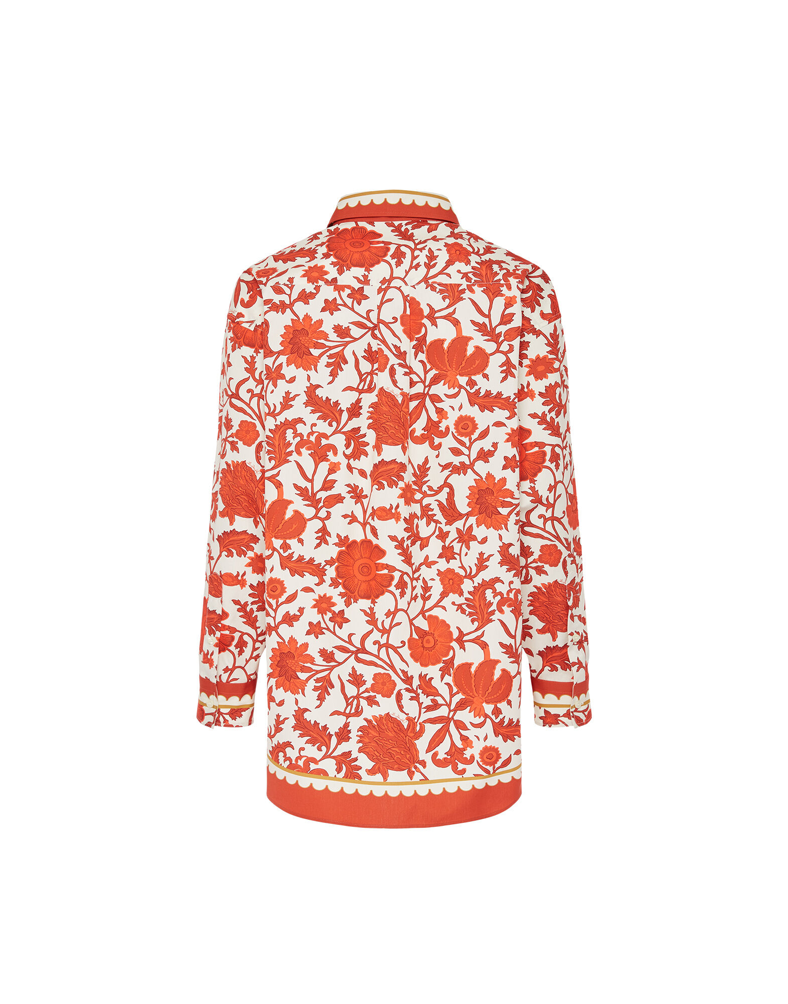 La DoubleJ Better Than Your Boyfriend's Shirt Dragonflower Plac&eacute;e Red SHI0092COT039DRE05RE01