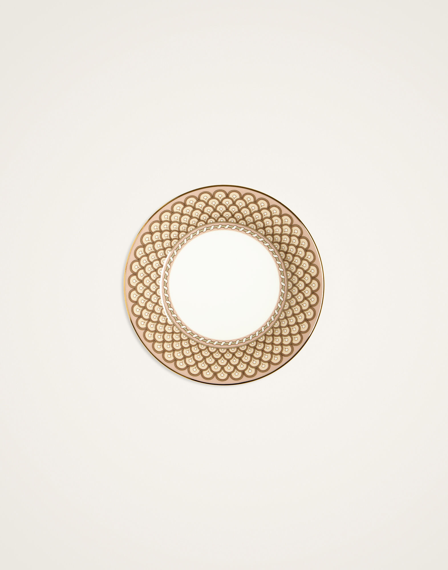 La DoubleJ Dessert Plates Set Of 2 Napoli Dusty Pink DES0002CER001NAP04PI10