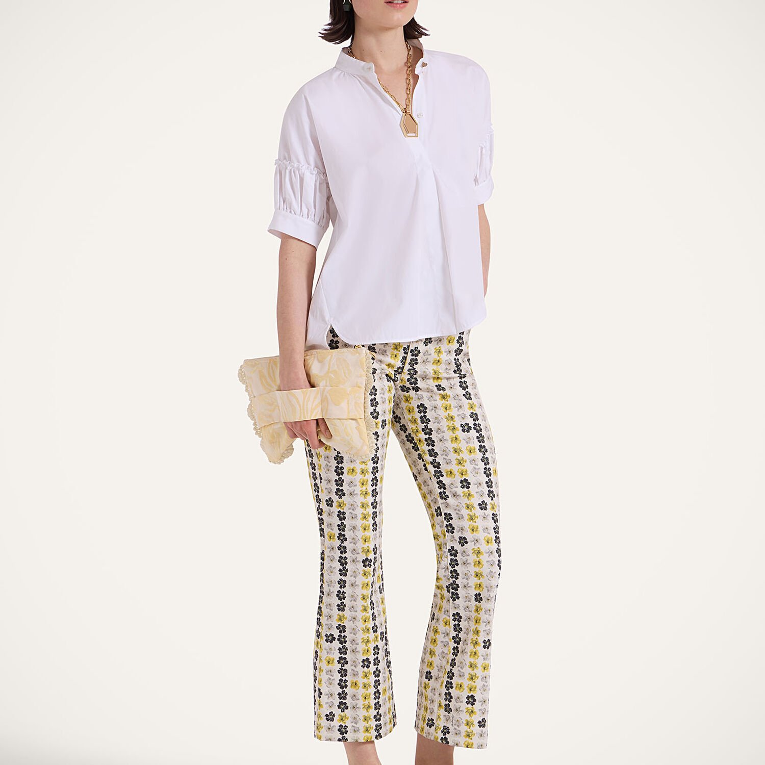 La Double J The Cropped Flare Jean