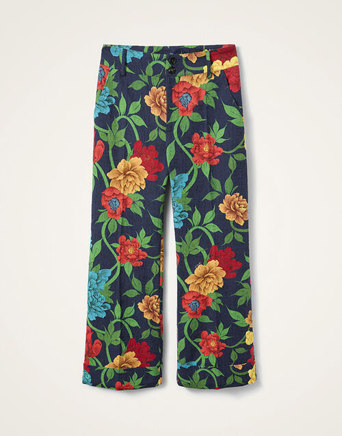 La DoubleJ Hendrix Pants Queen Peony Blue TRO0014COT005QPE01BU03