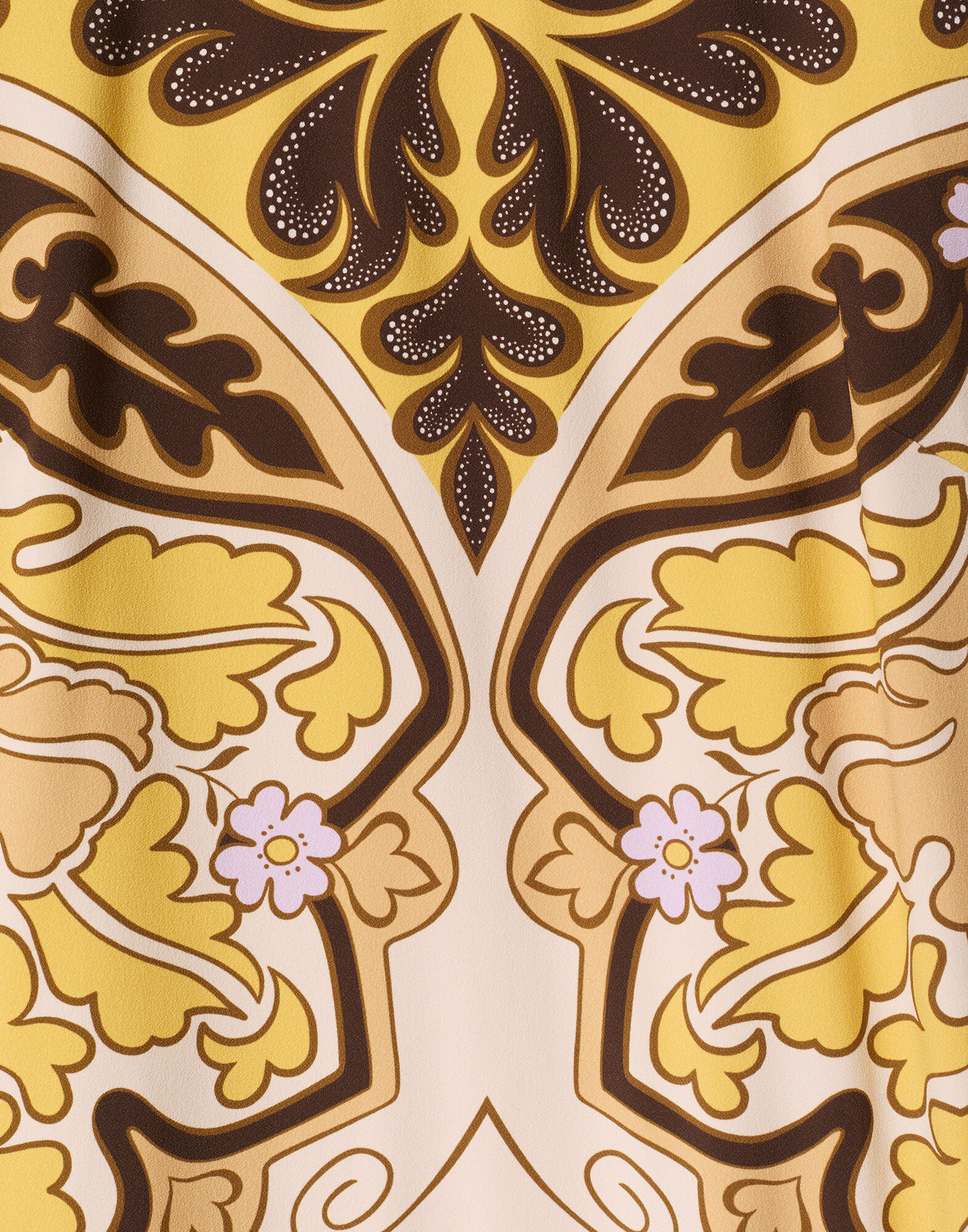 La DoubleJ Mini Supreme Swing Dress Spells Plac&eacute;e Yellow DRE0619VIS011SPE01YE02