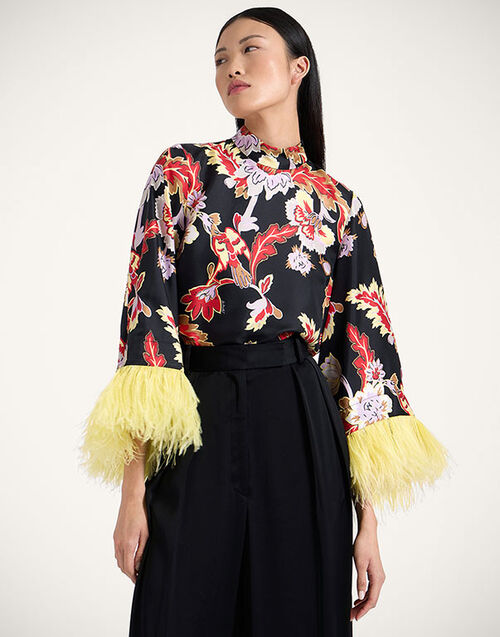 La DoubleJ Make An Exit Top Lark Black TOP0104SIL001LAR01BL01