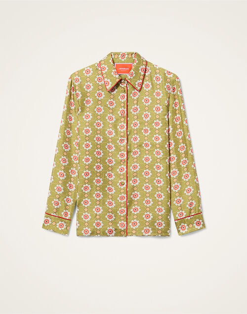La DoubleJ Boy Shirt Ambrosia Green SHI0001SIL001AMB08GR02