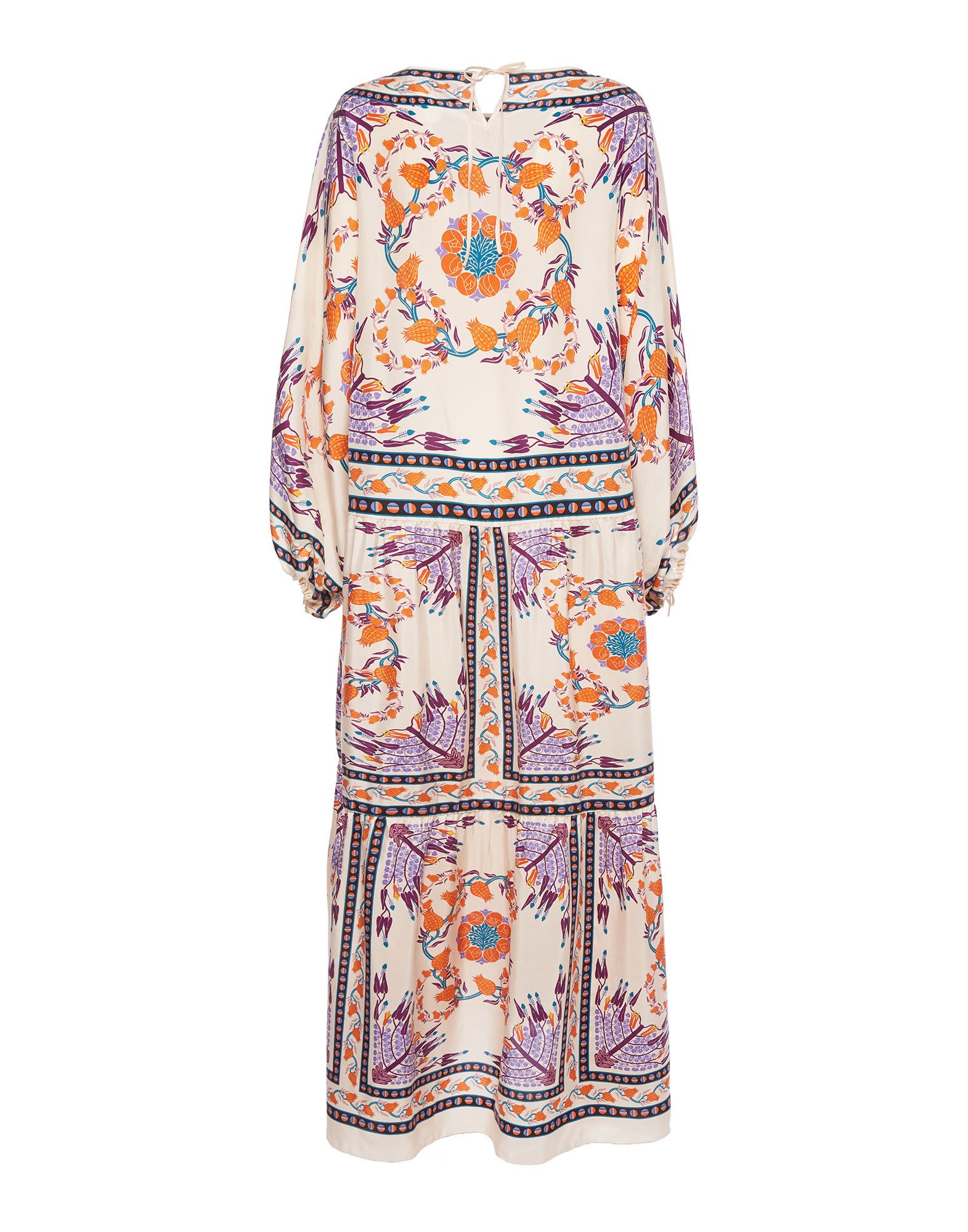 La DoubleJ Vesta Dress Melograno Plac&eacute;e DRE0302SIL009MEL0004