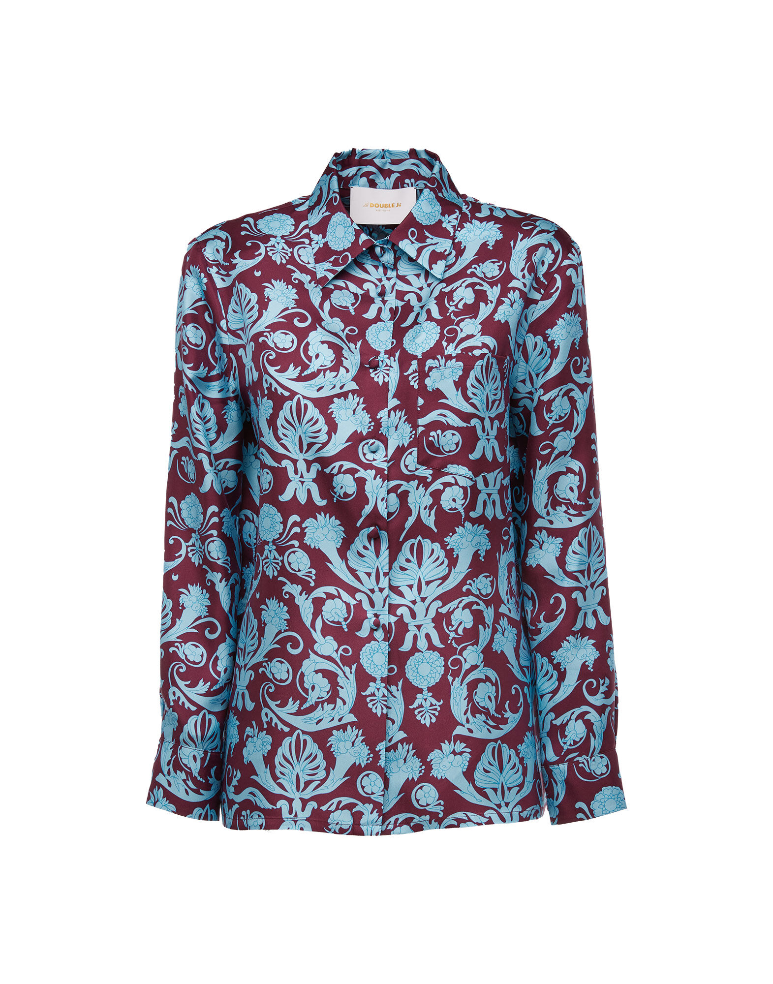 La DoubleJ Boy Shirt Brocade SHI0001SIL001BRO0006