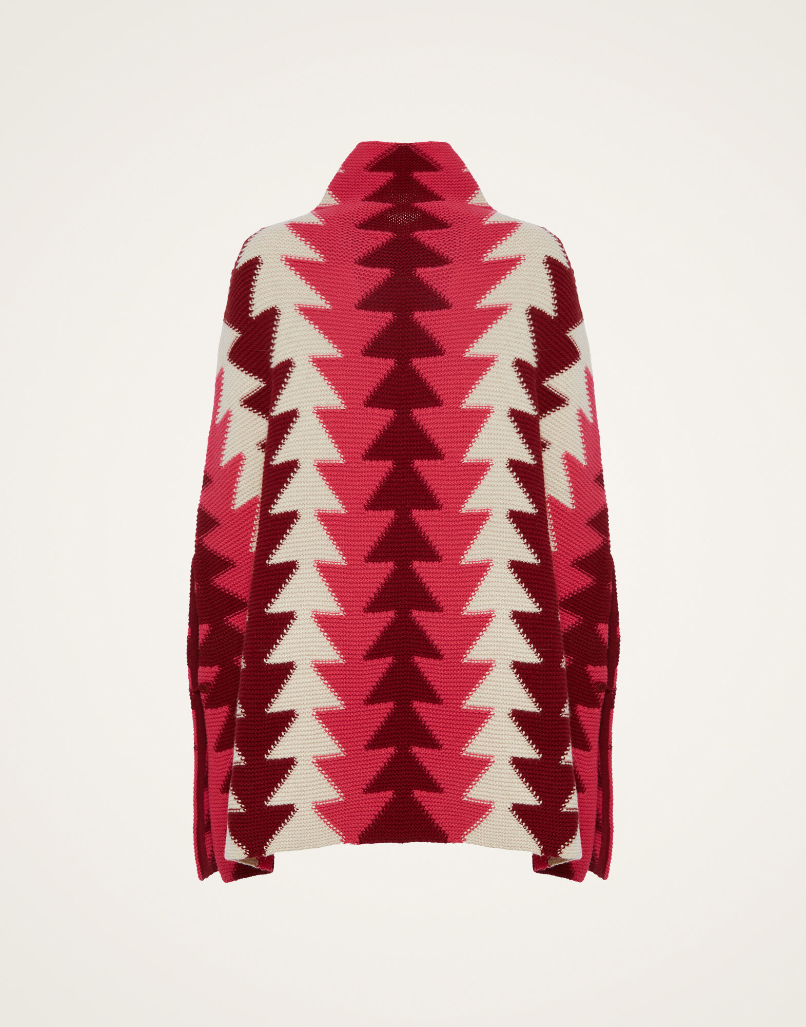 La DoubleJ Trine Cape Bordeaux PUL0184KNI096VA208RE02